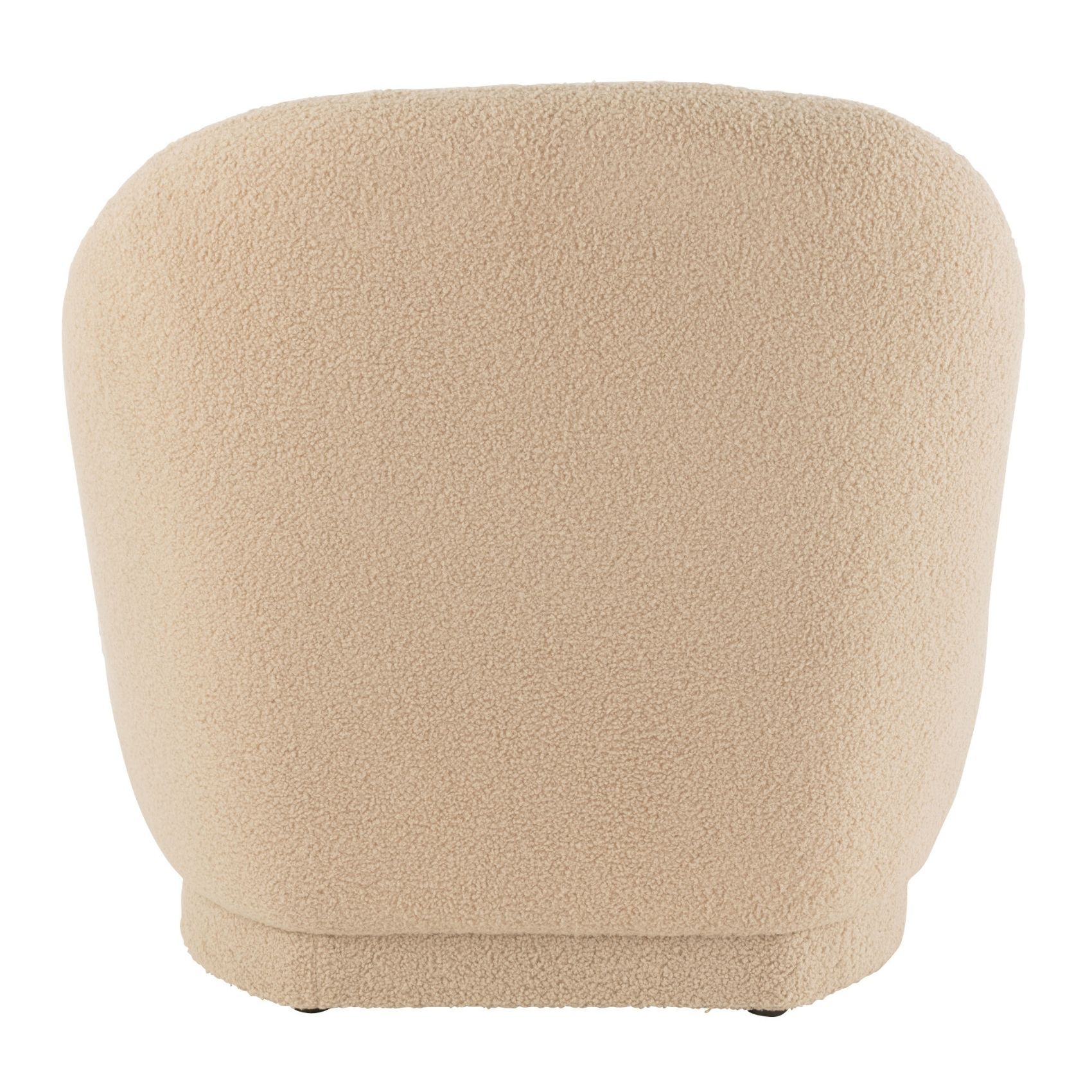 Fauteuil moelleux velours effet bouclette — vue 6