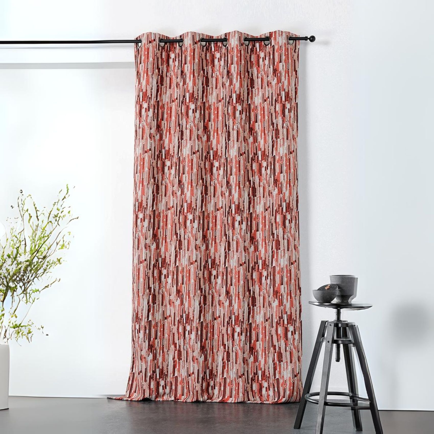 Rideau d'ameublement aux impressions abstraites — vue 4