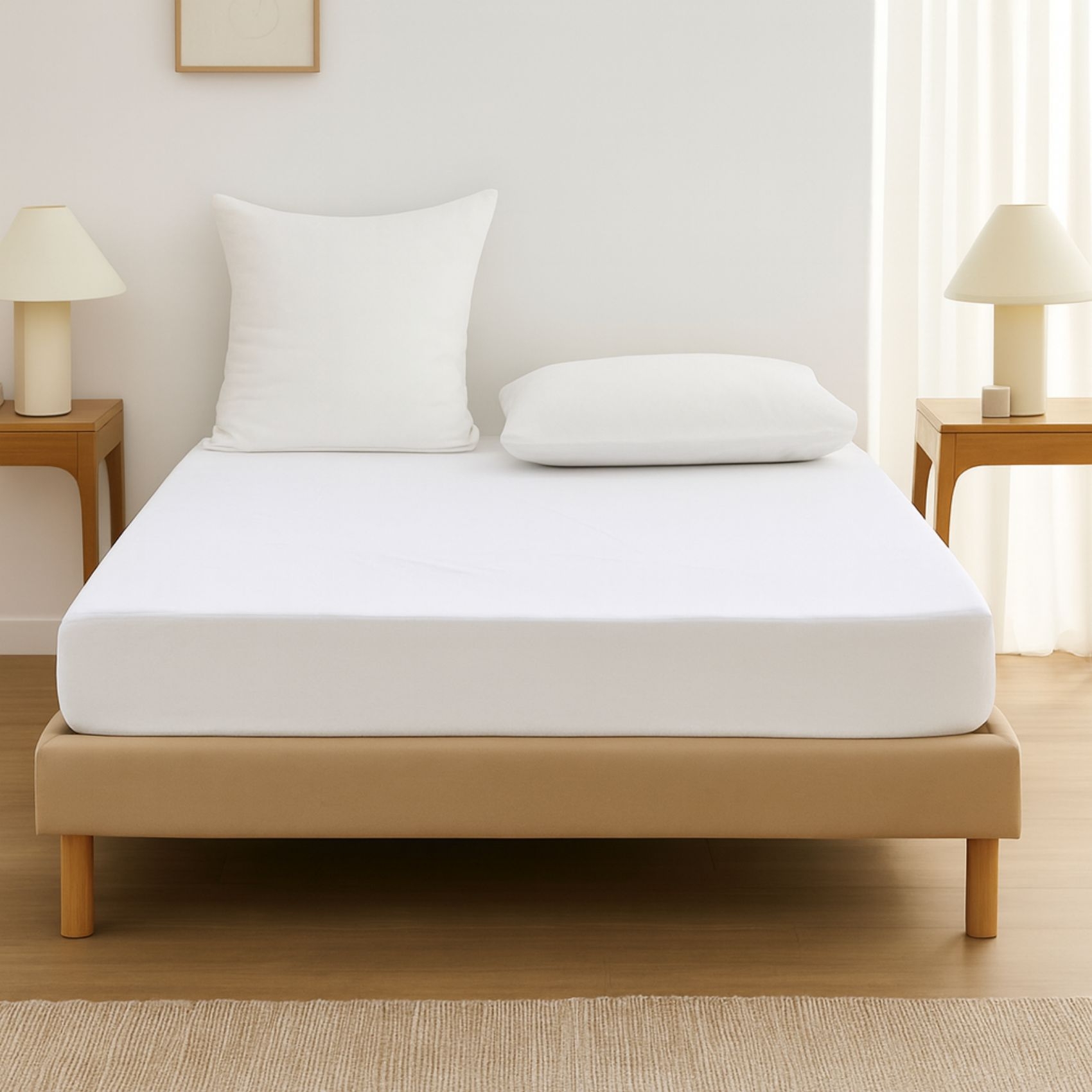 Protège matelas imperméable face éponge Anti Acarien — vue 5