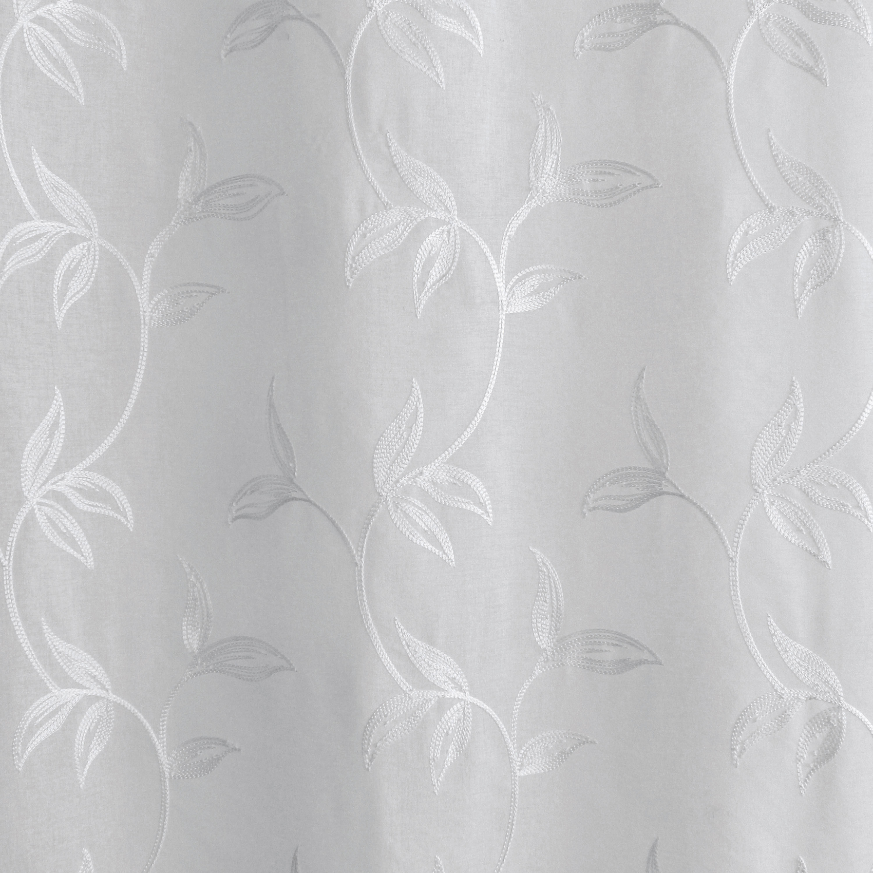 Voilage brodé motif nature — vue 5