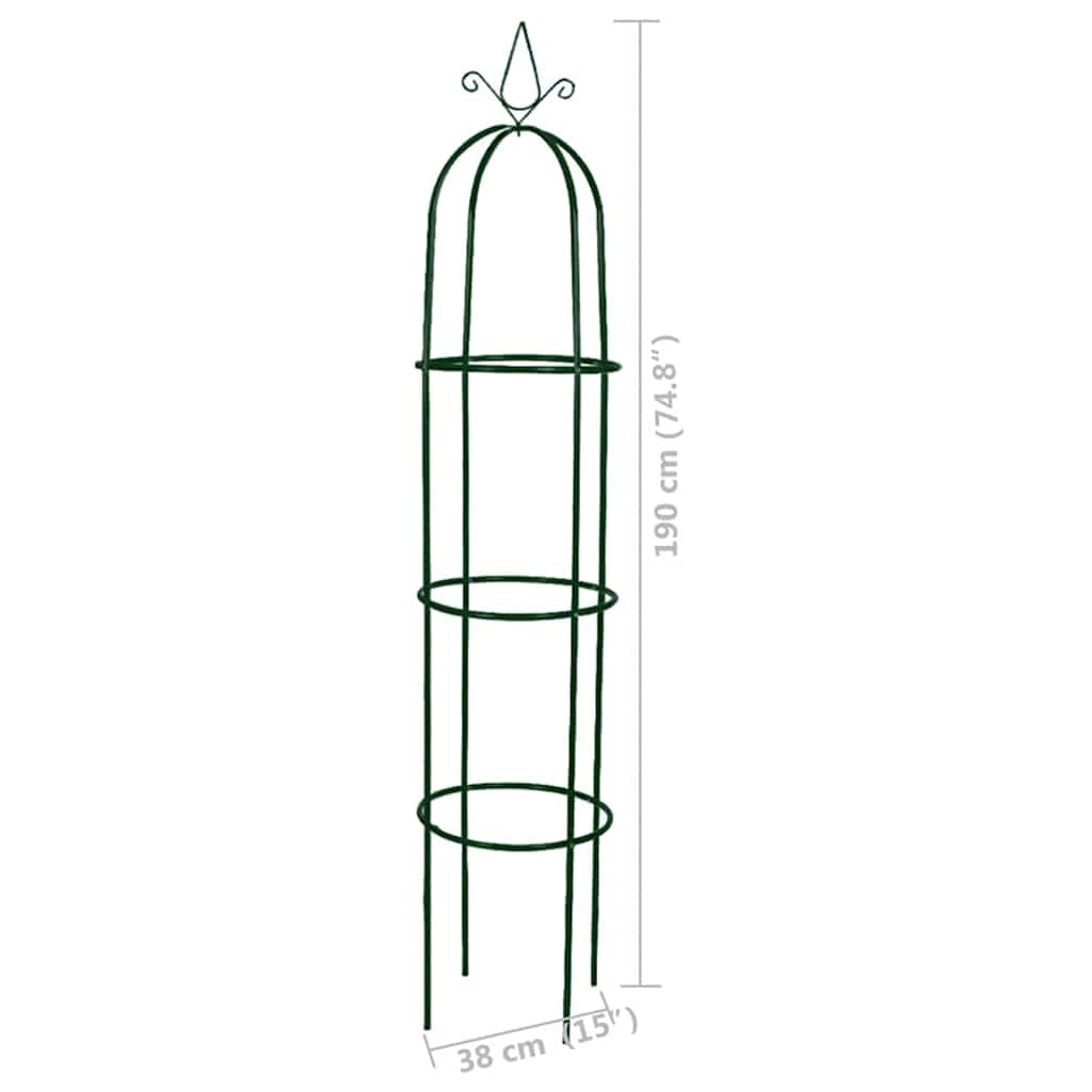Arche de jardin en métal pour plantes — vue 4