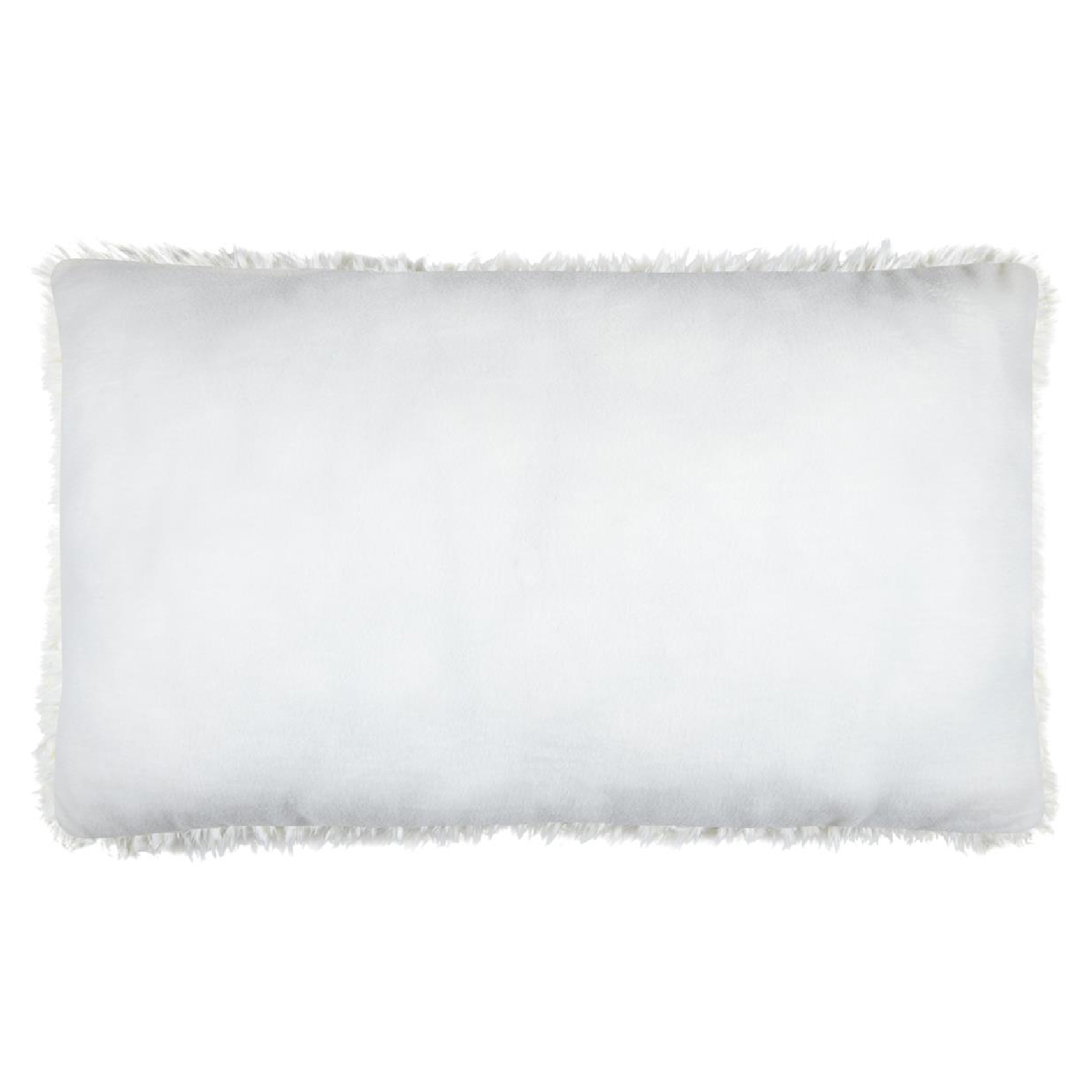 Coussin rectangulaire imitation peau de mouton — vue 3