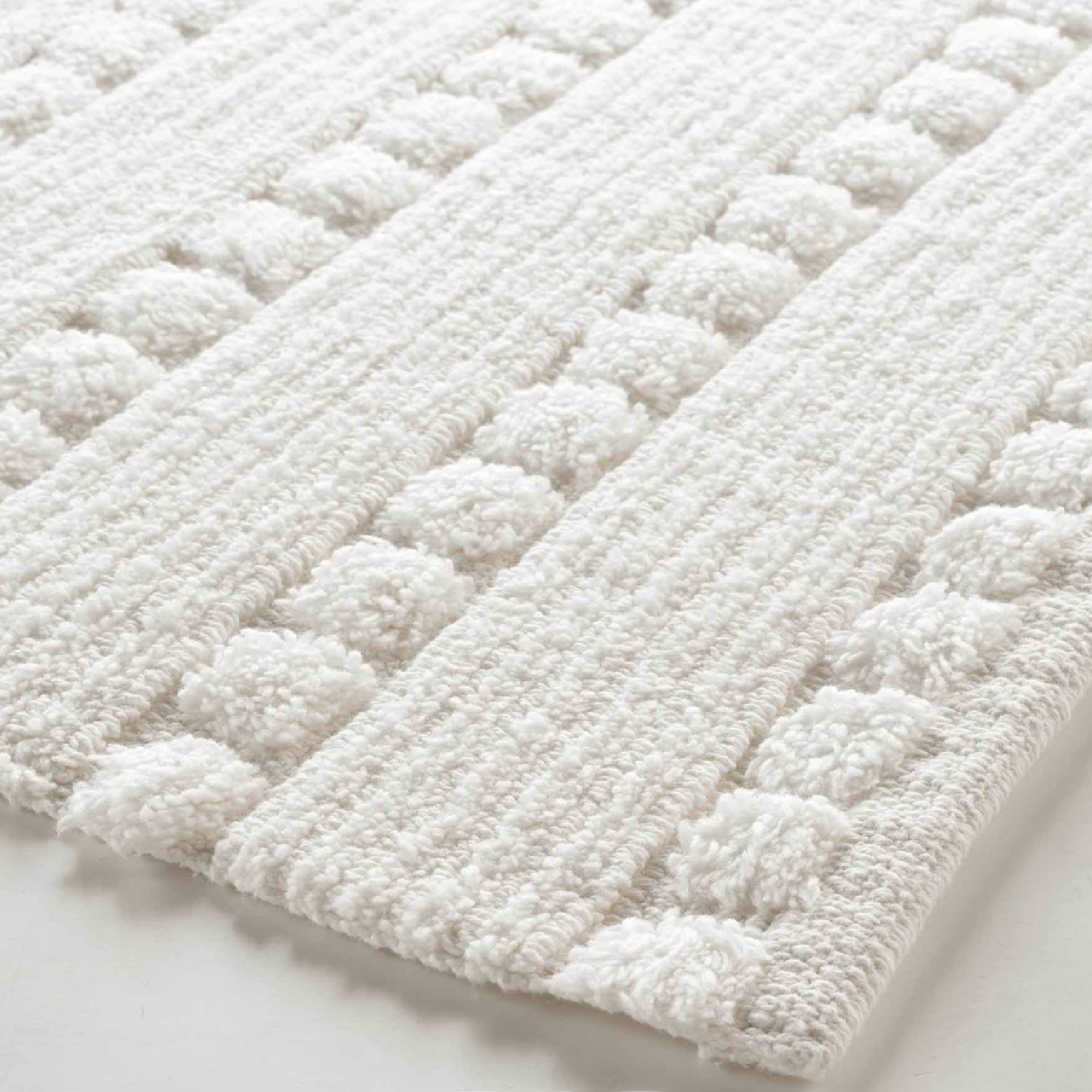 Tapis de Bain Cleonis Uni avec Reliefs — vue 3