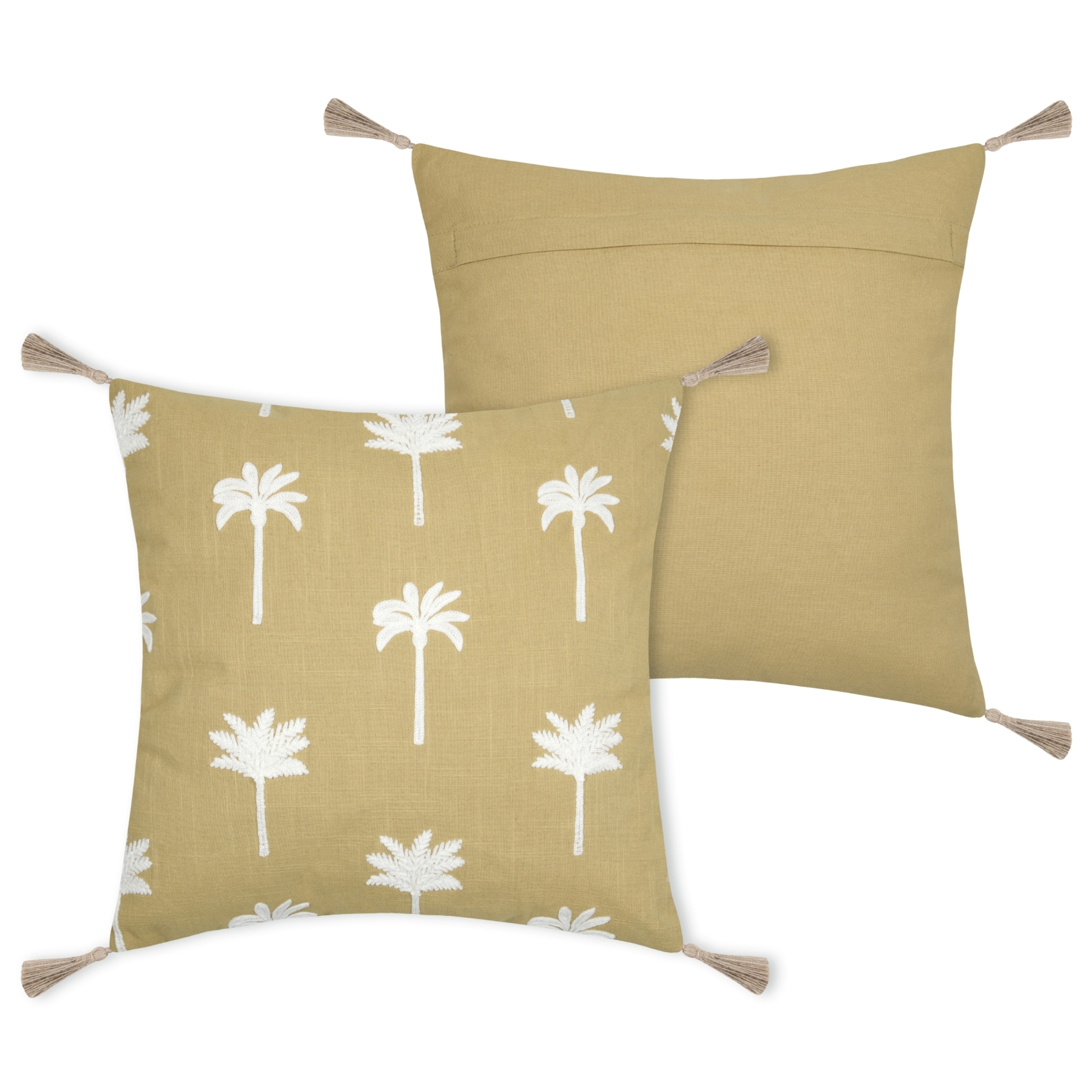 Coussin avec motifs palmier — vue 4