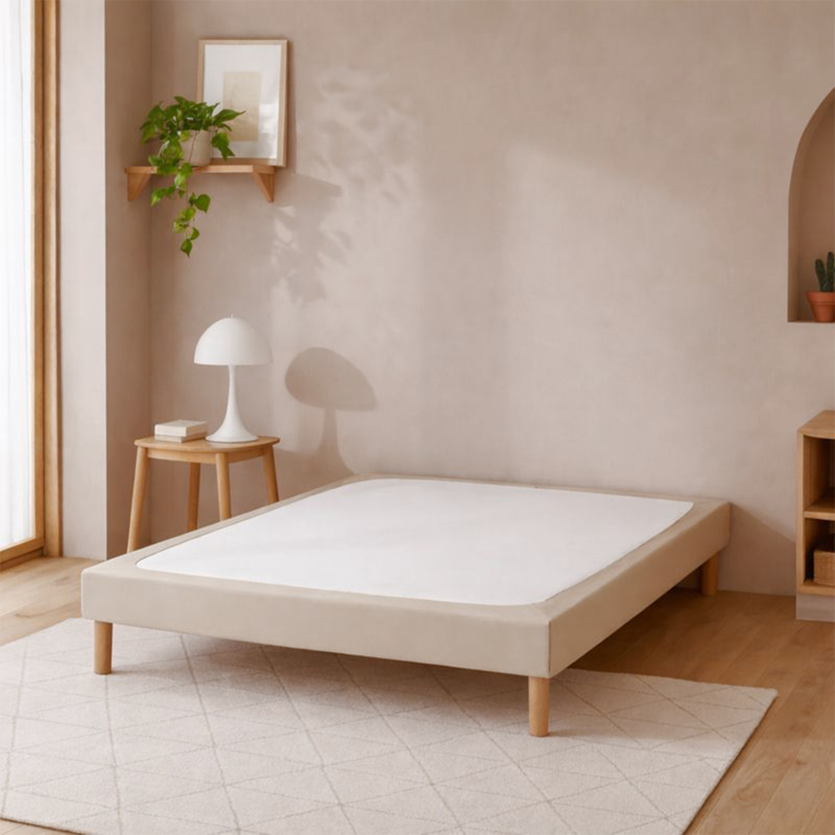 Cache sommier jersey coton extensible — vue 5