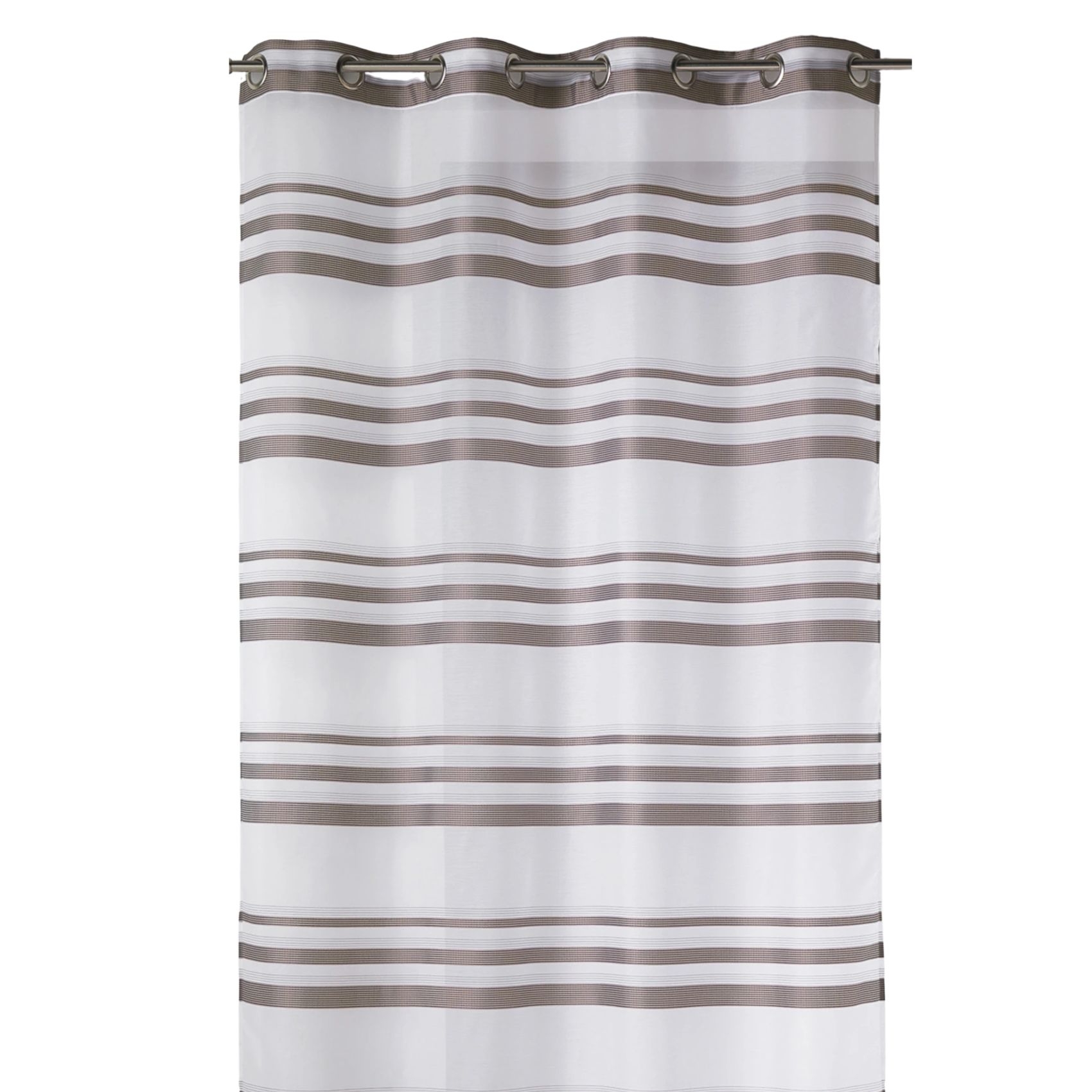 Voilage coloré rayures horizontales — vue 6