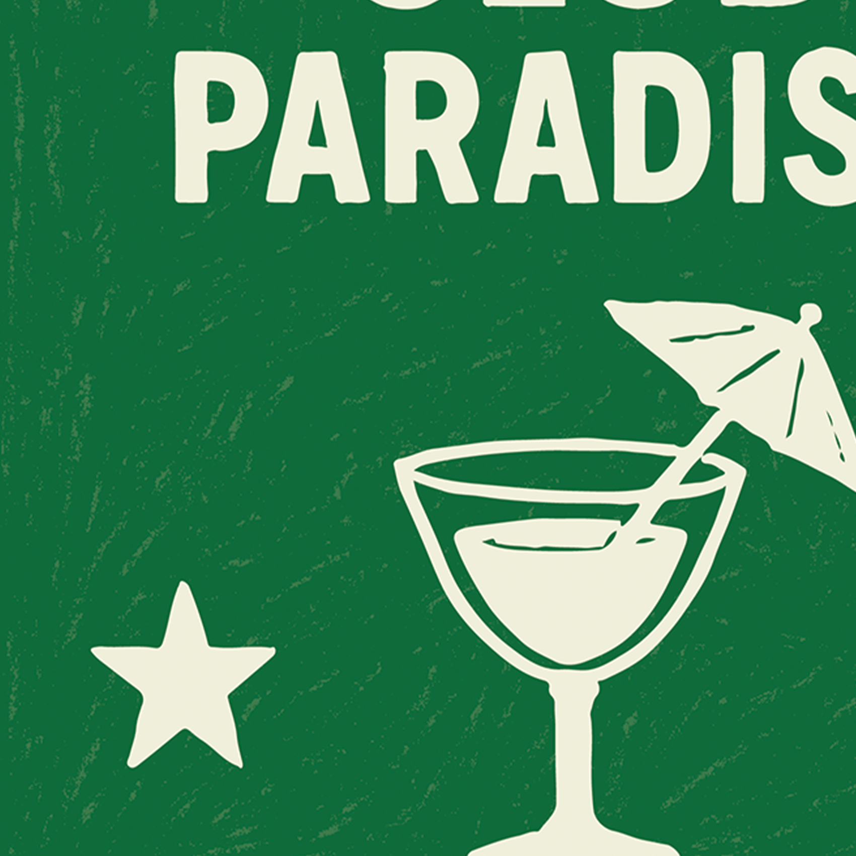 Lot de 20 serviettes papier club paradiso — vue 3