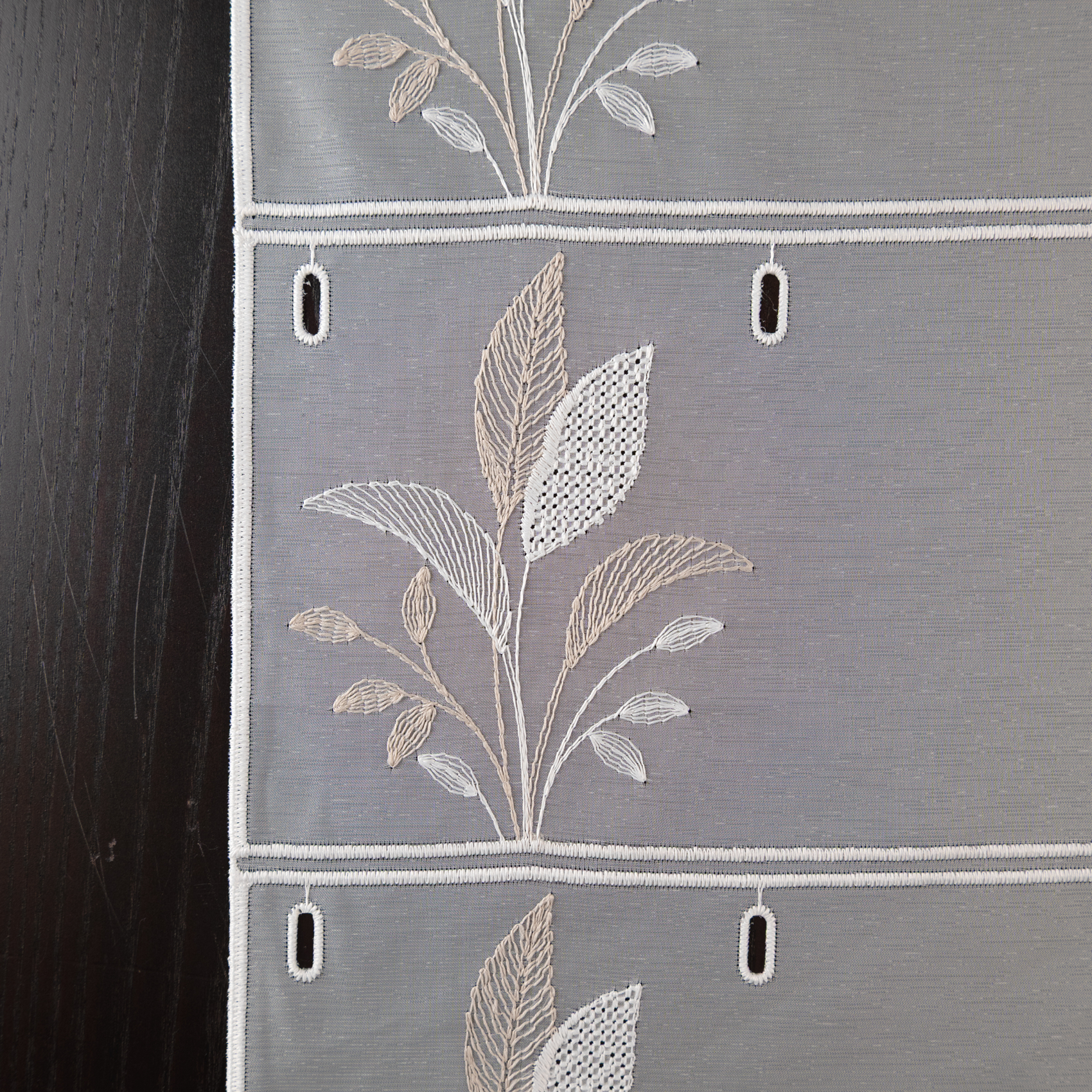 Modulable brodé à motif feuilles — vue 3