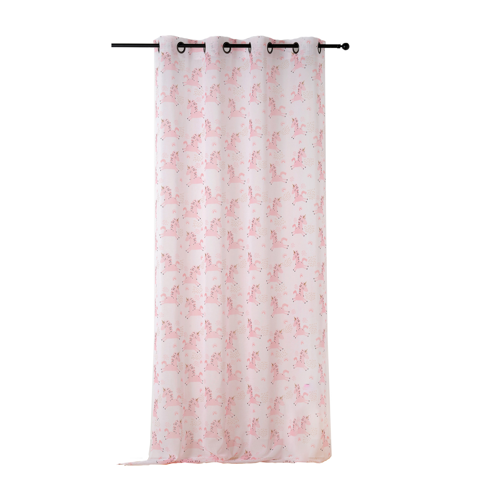 Voilage aux impressions de licornes — vue 3