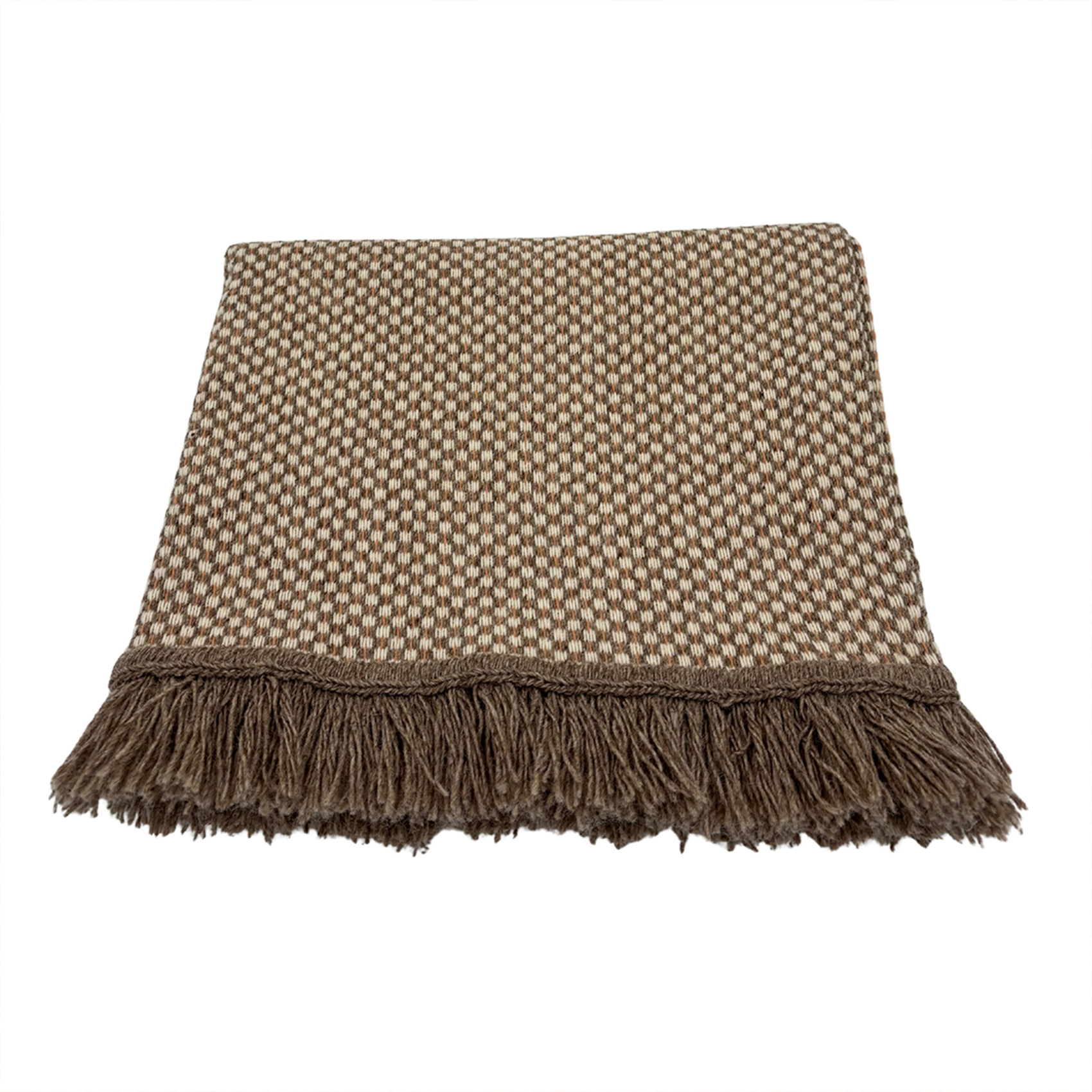 Tapis en laine et coton à motif géométrique