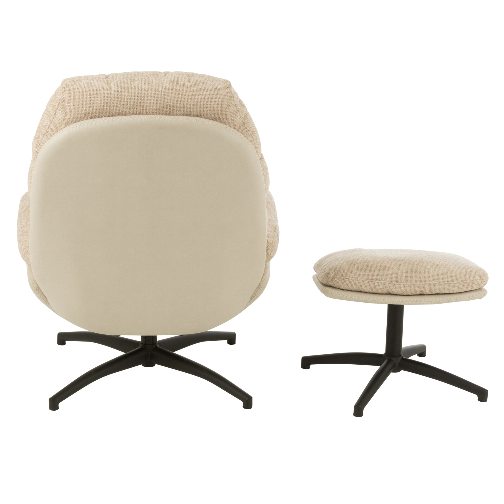 Fauteuil relax pivotant et repose pied — vue 4
