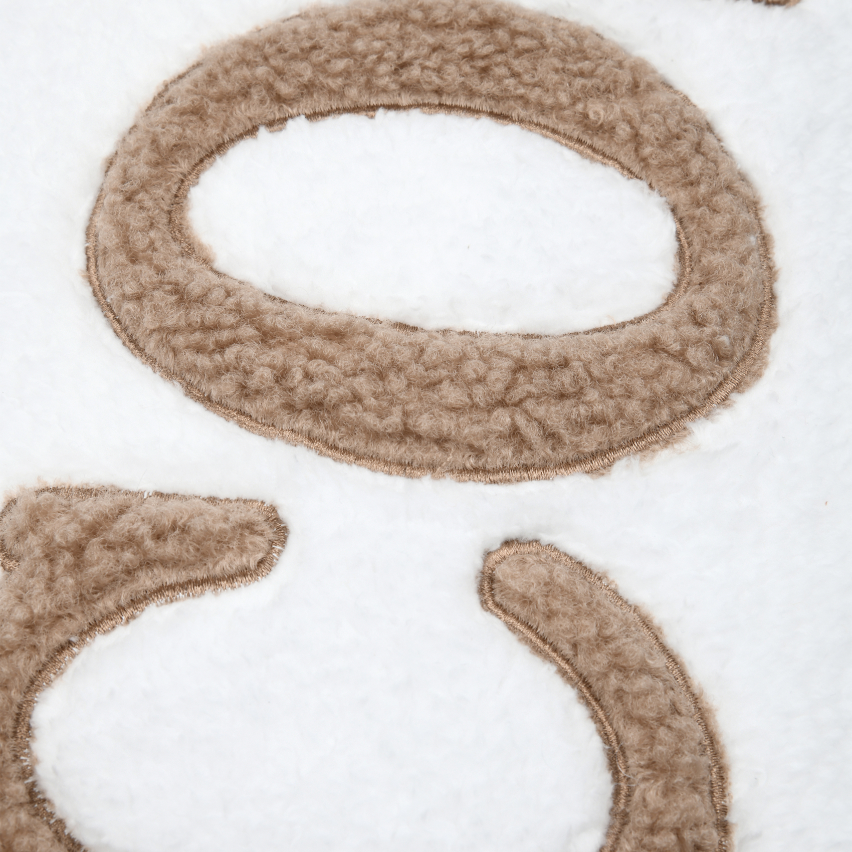 Coussin en polaire avec message brodé Cosy — vue 6