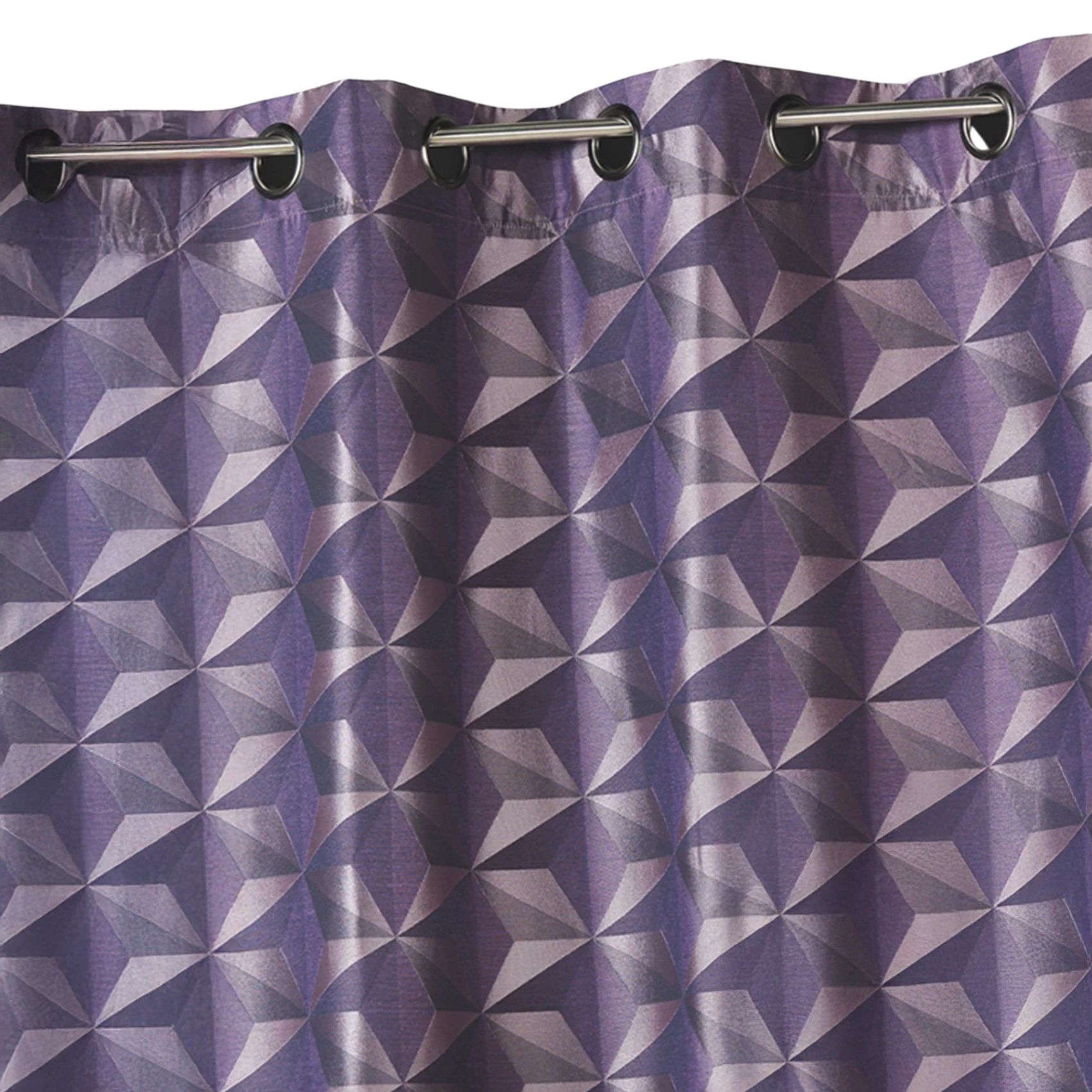 Rideau en jacquard imprimés géométriques — vue 6