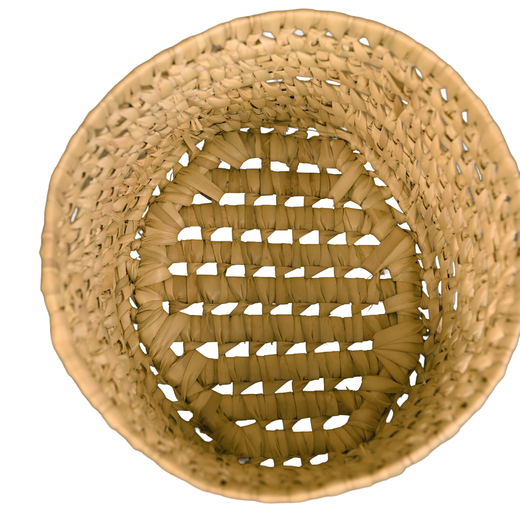 Cache pot feuilles de palmier — vue 3