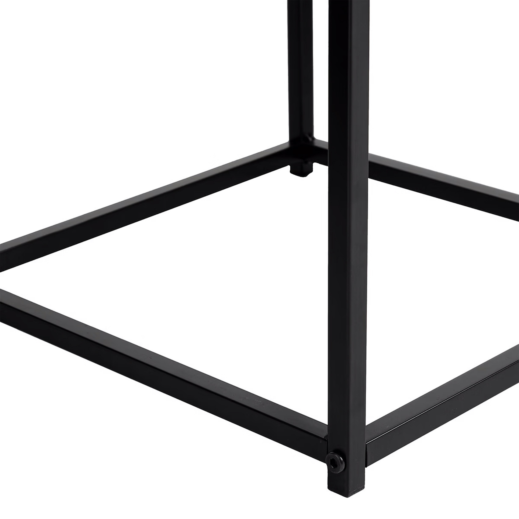 Lot de 2 tables basses effet marbre — vue 5