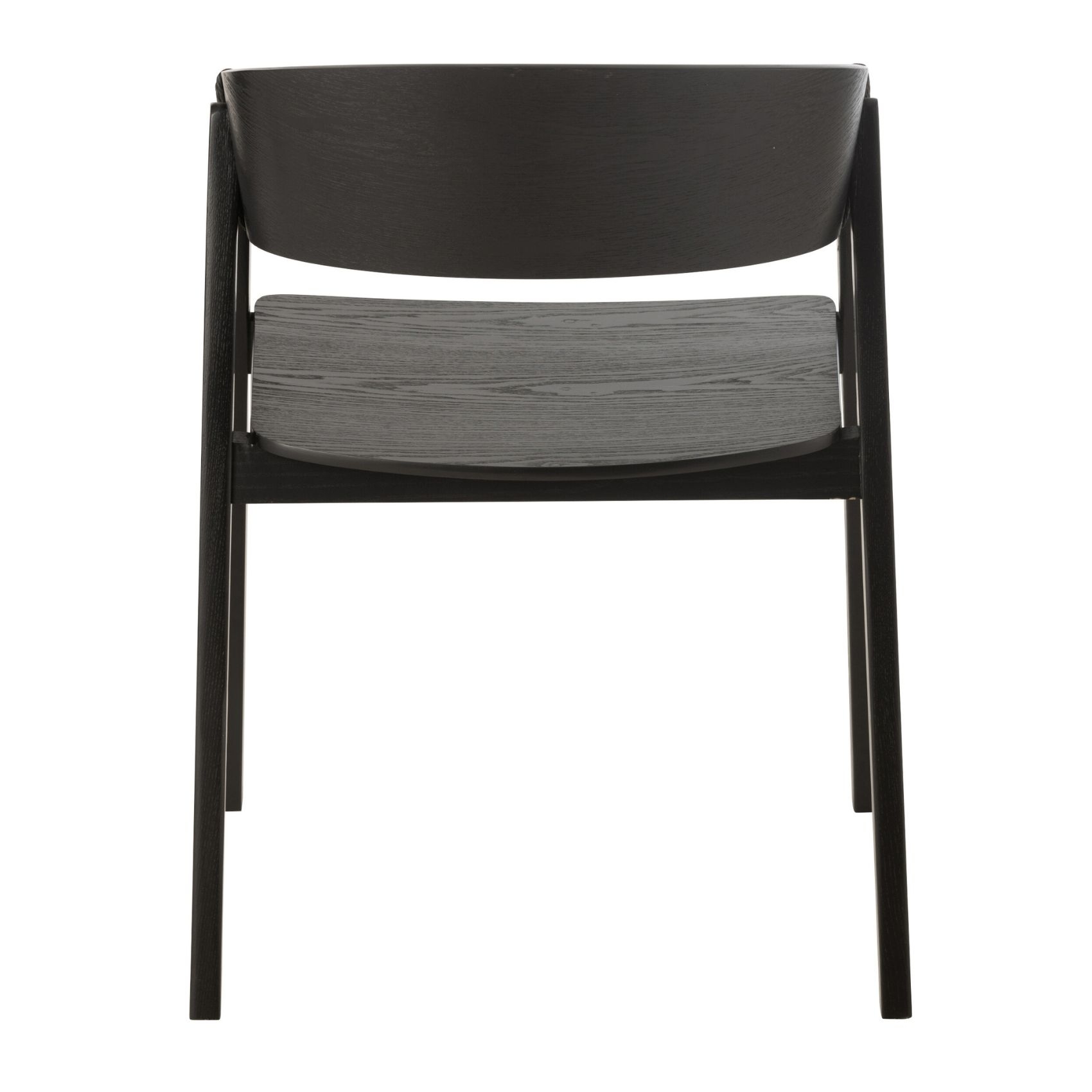 Chaise salle à manger en bois de frêne accoudoirs — vue 5
