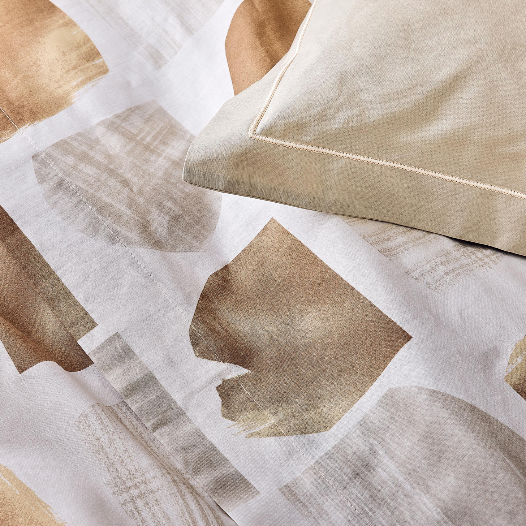 Drap plat coton graphique — vue 3