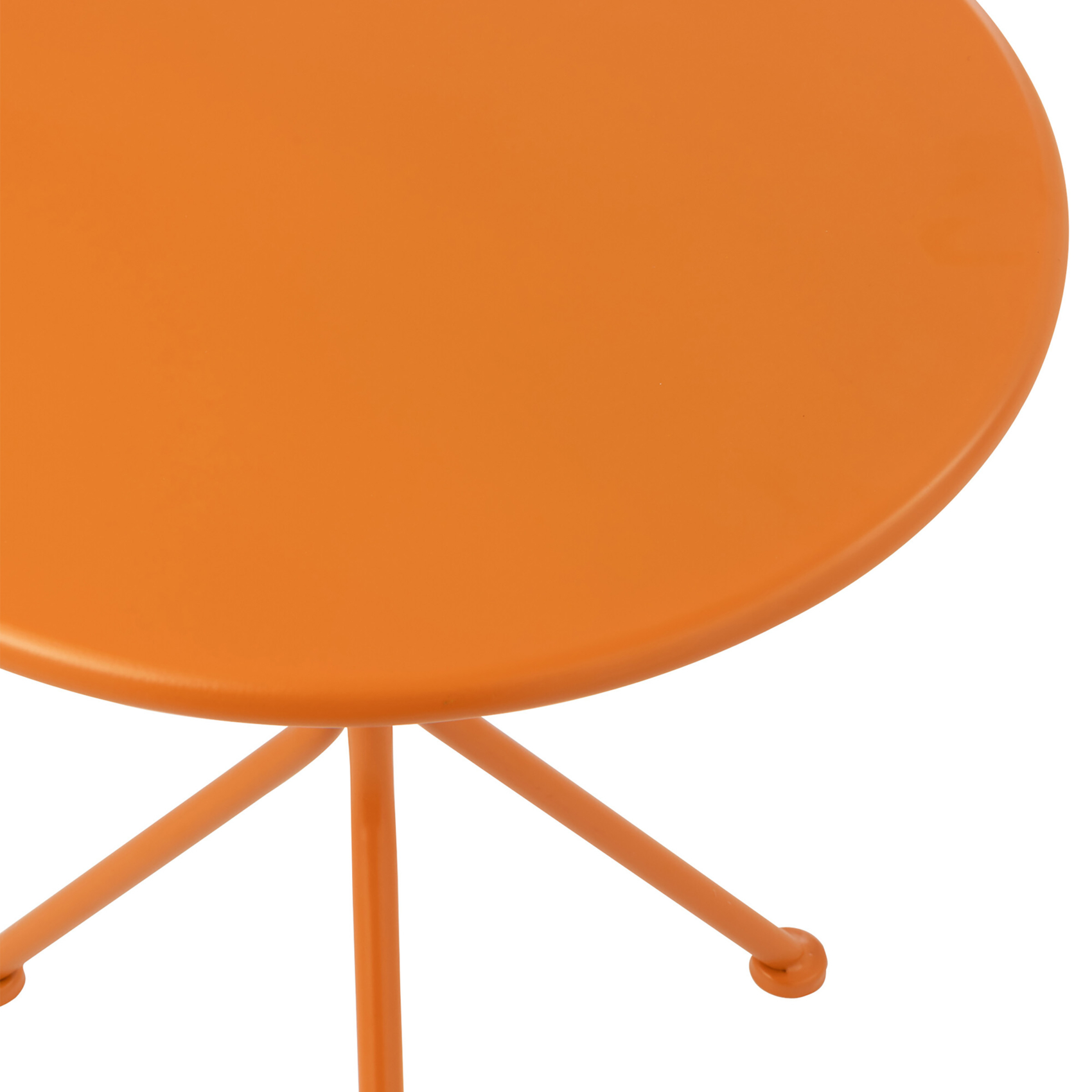 Table de jardin ronde en métal — vue 5