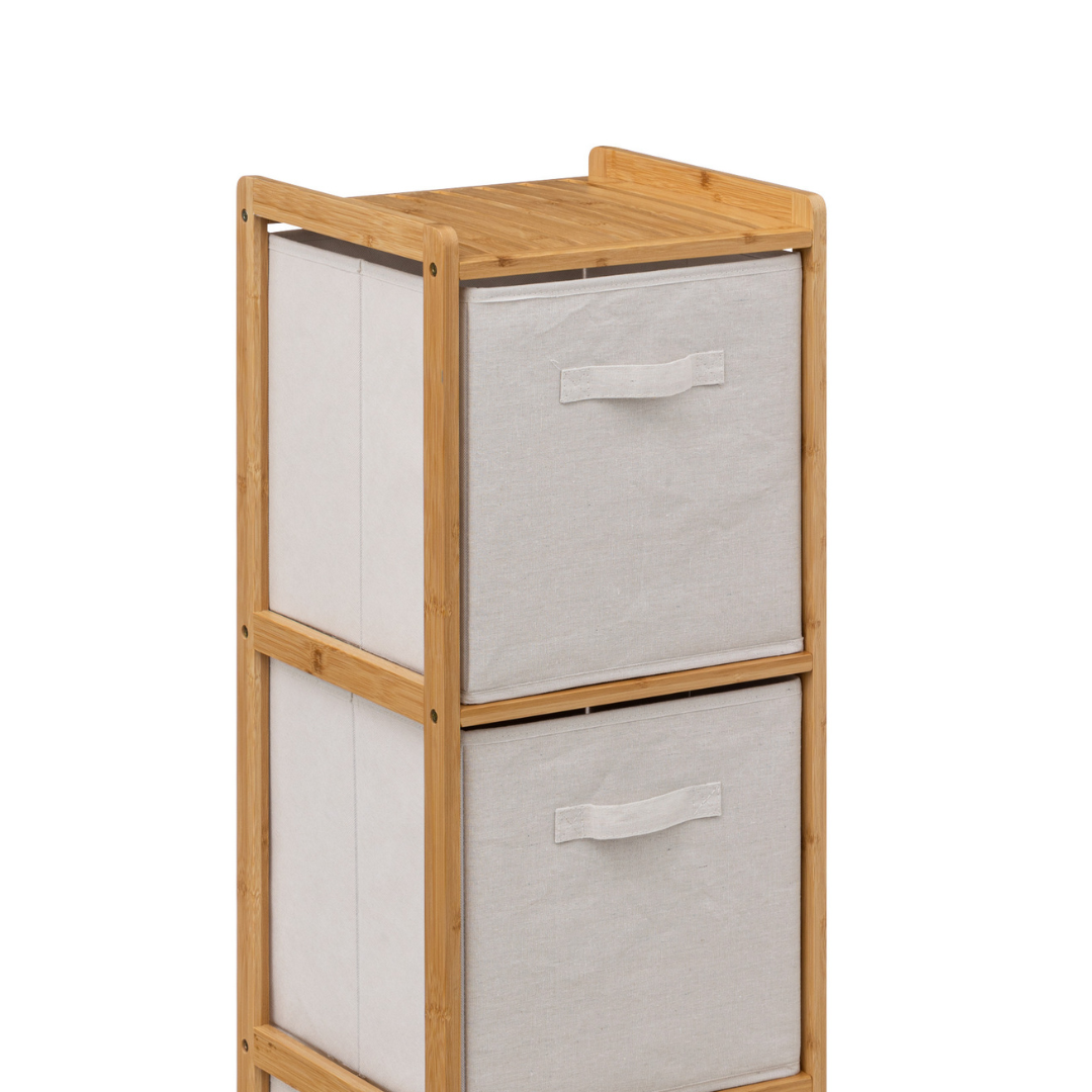 Etagère en Bambou 3 casiers — vue 3