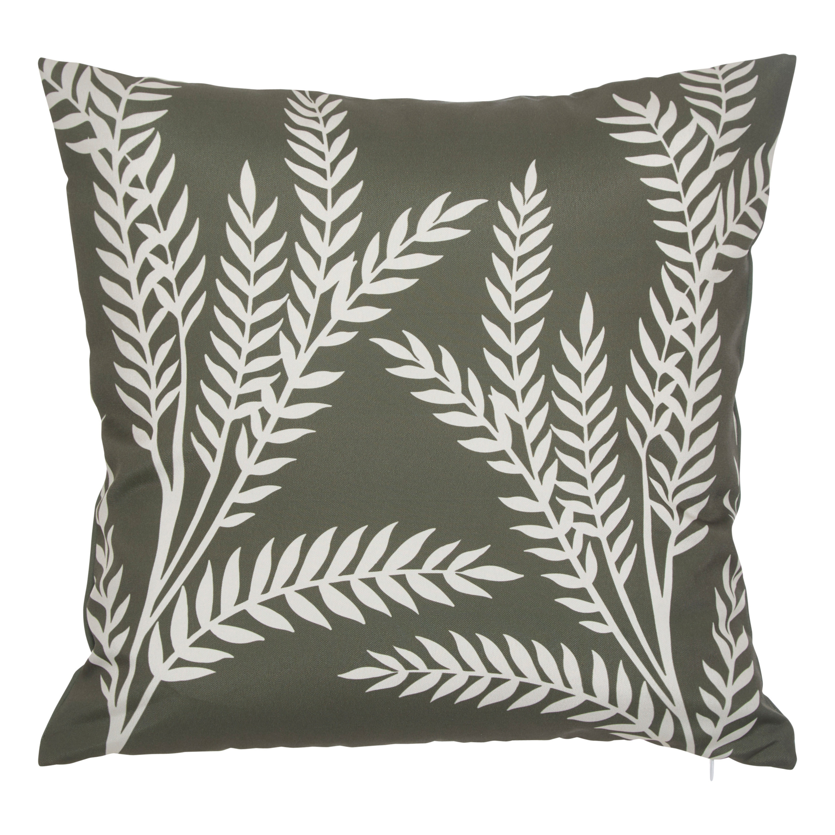 Housse de coussin extérieur motif végétal