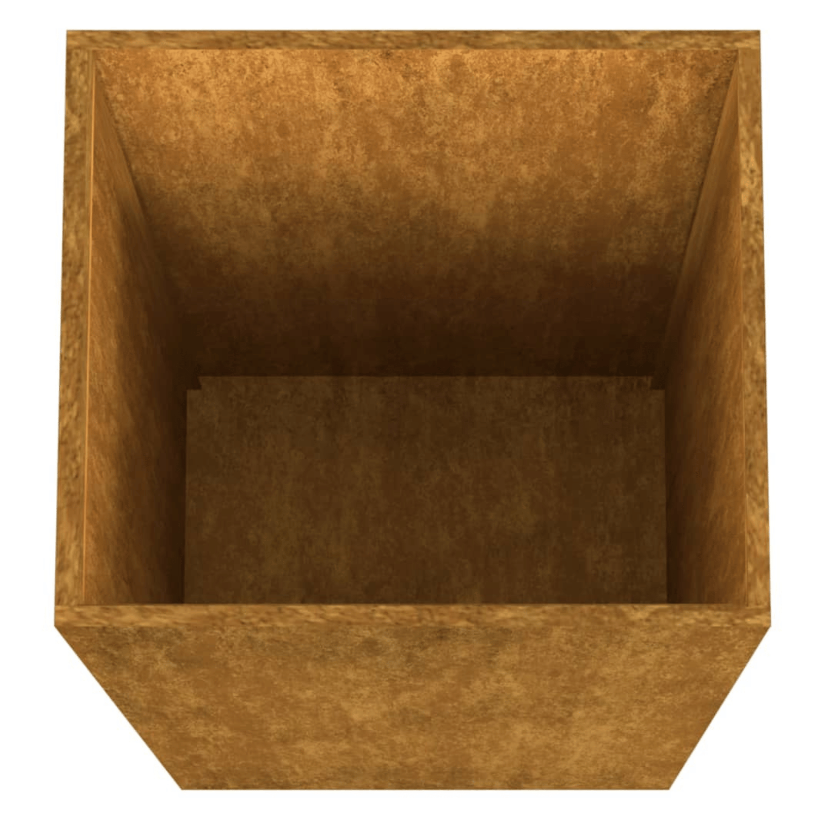 Jardinière en acier rectangulaire — vue 6