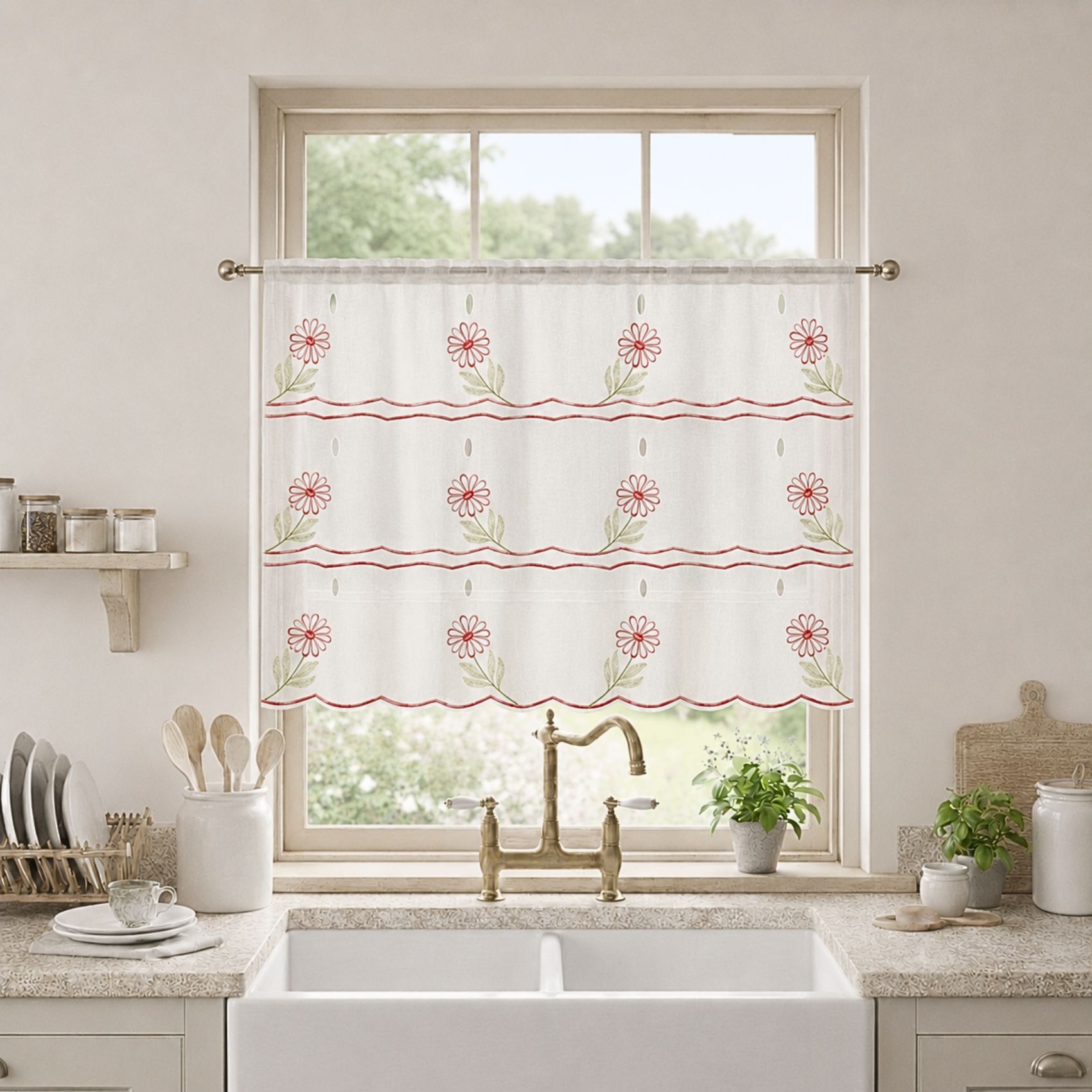 Modulable brodé et fleuri — vue 5