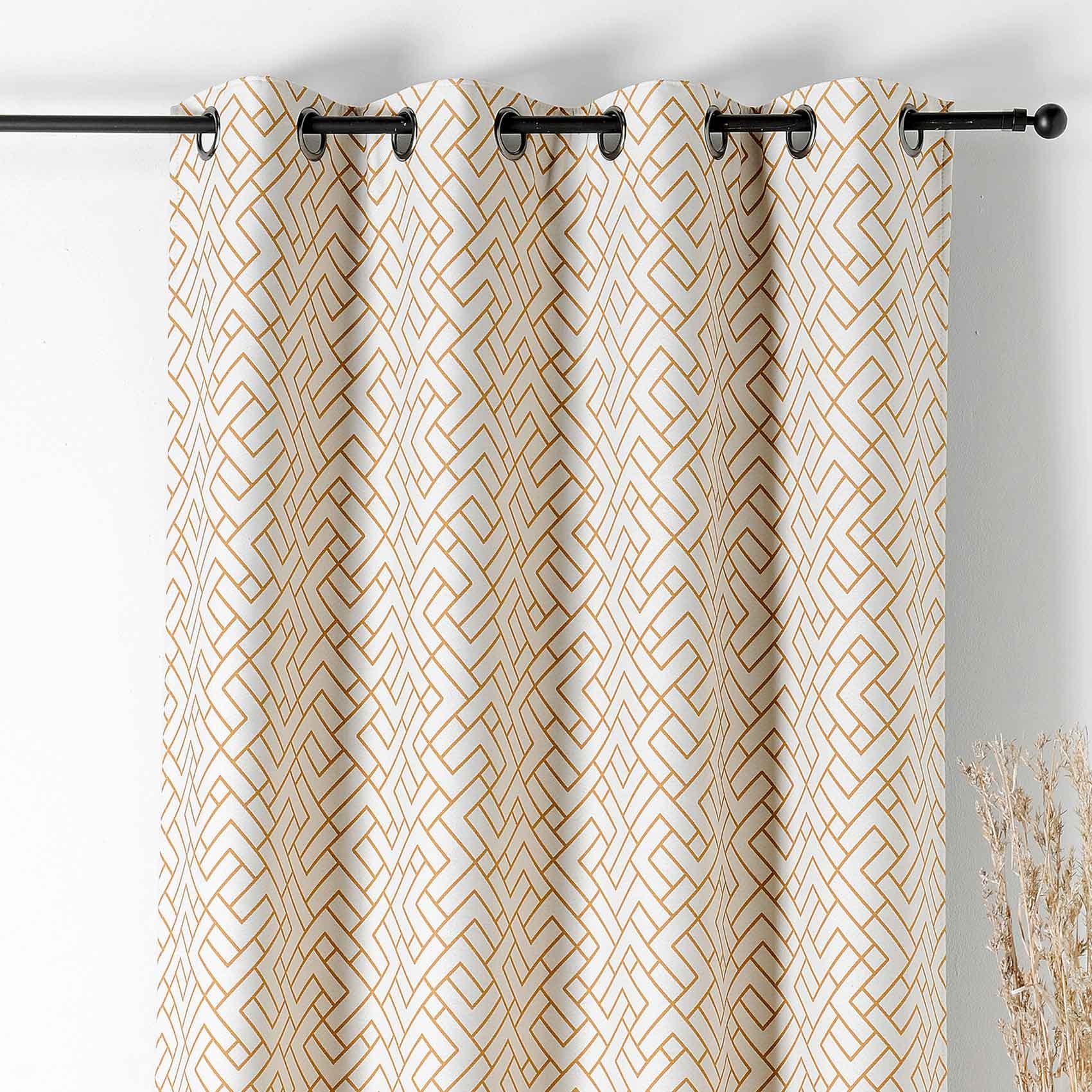 Rideau thermique imprimé graphique — vue 6