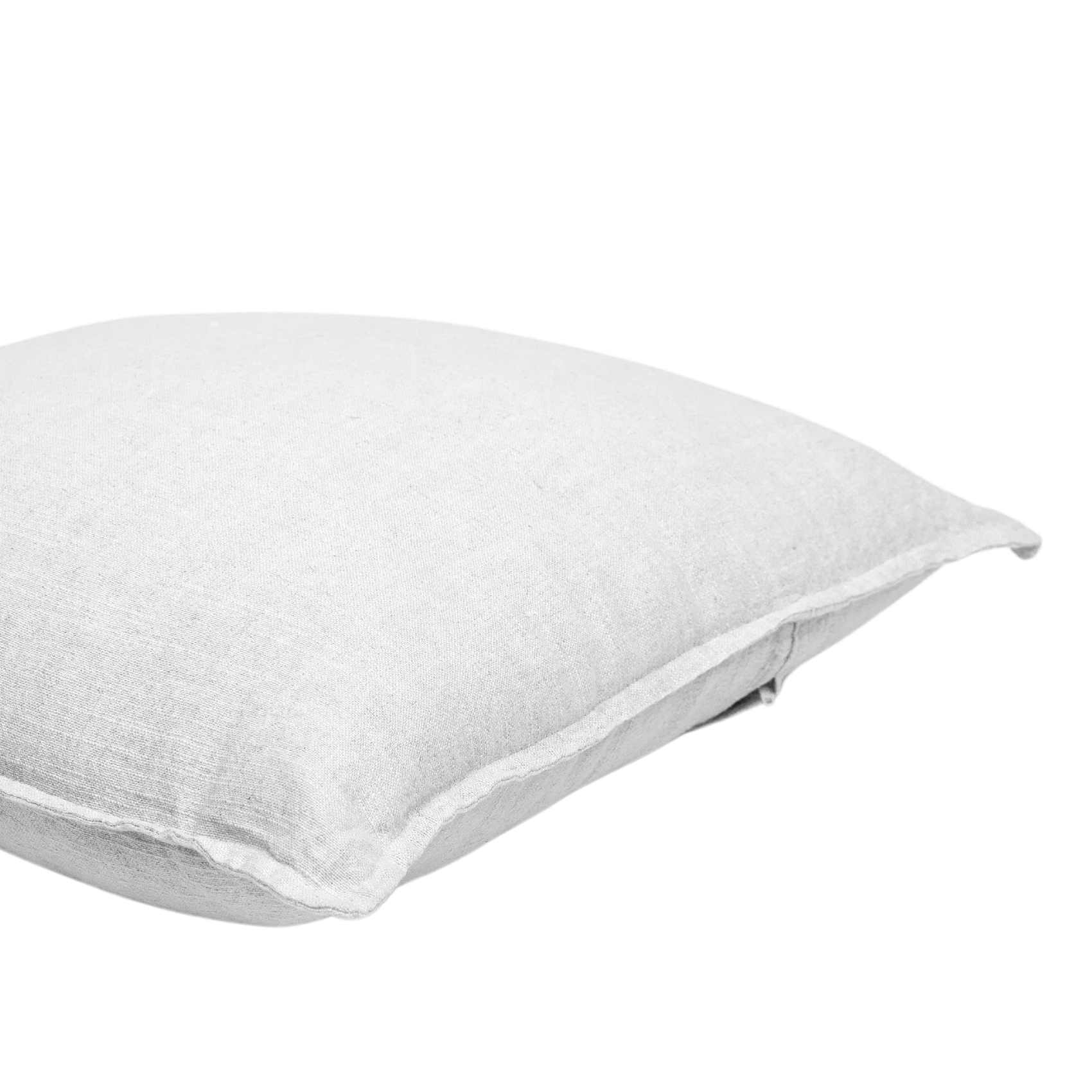 Coussin déhoussable en lin — vue 3