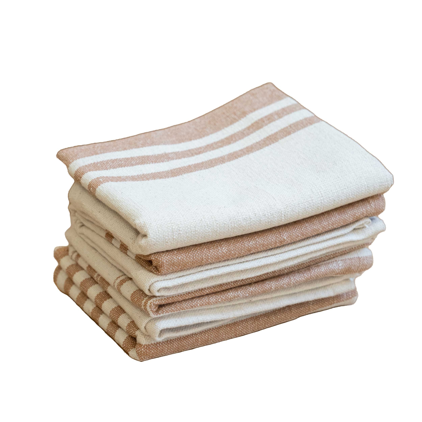 Lot de 3 torchons 100% coton lavé — vue 5