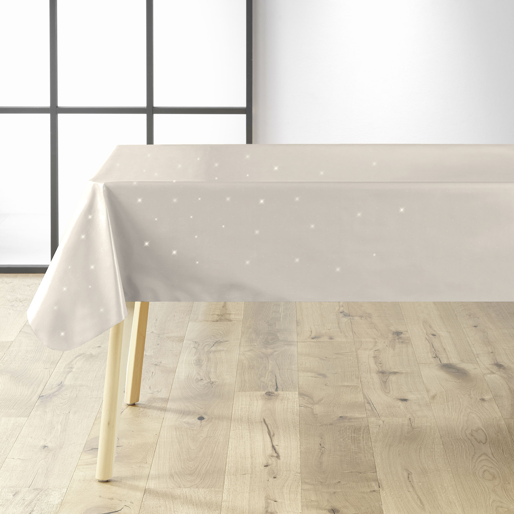 Toile cirée texturée pailletée sur mesure — vue 3