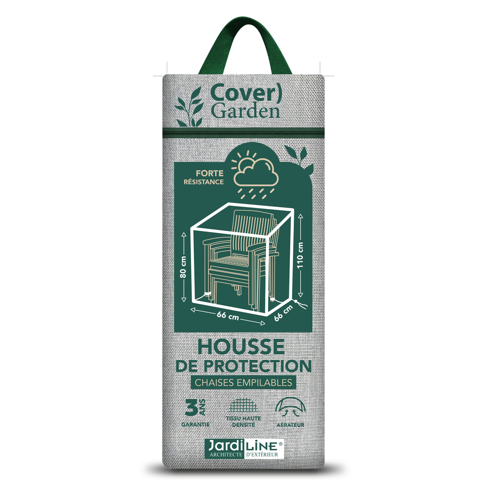 Housse de protection chaises empilables