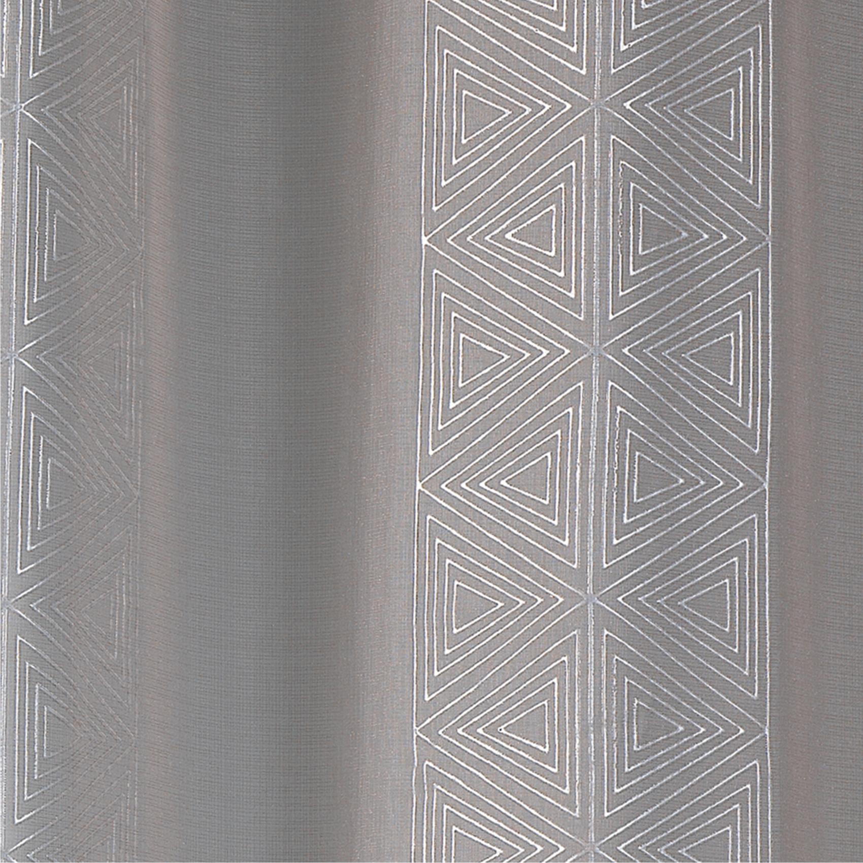 Voilage motifs graphiques trinagles — vue 3