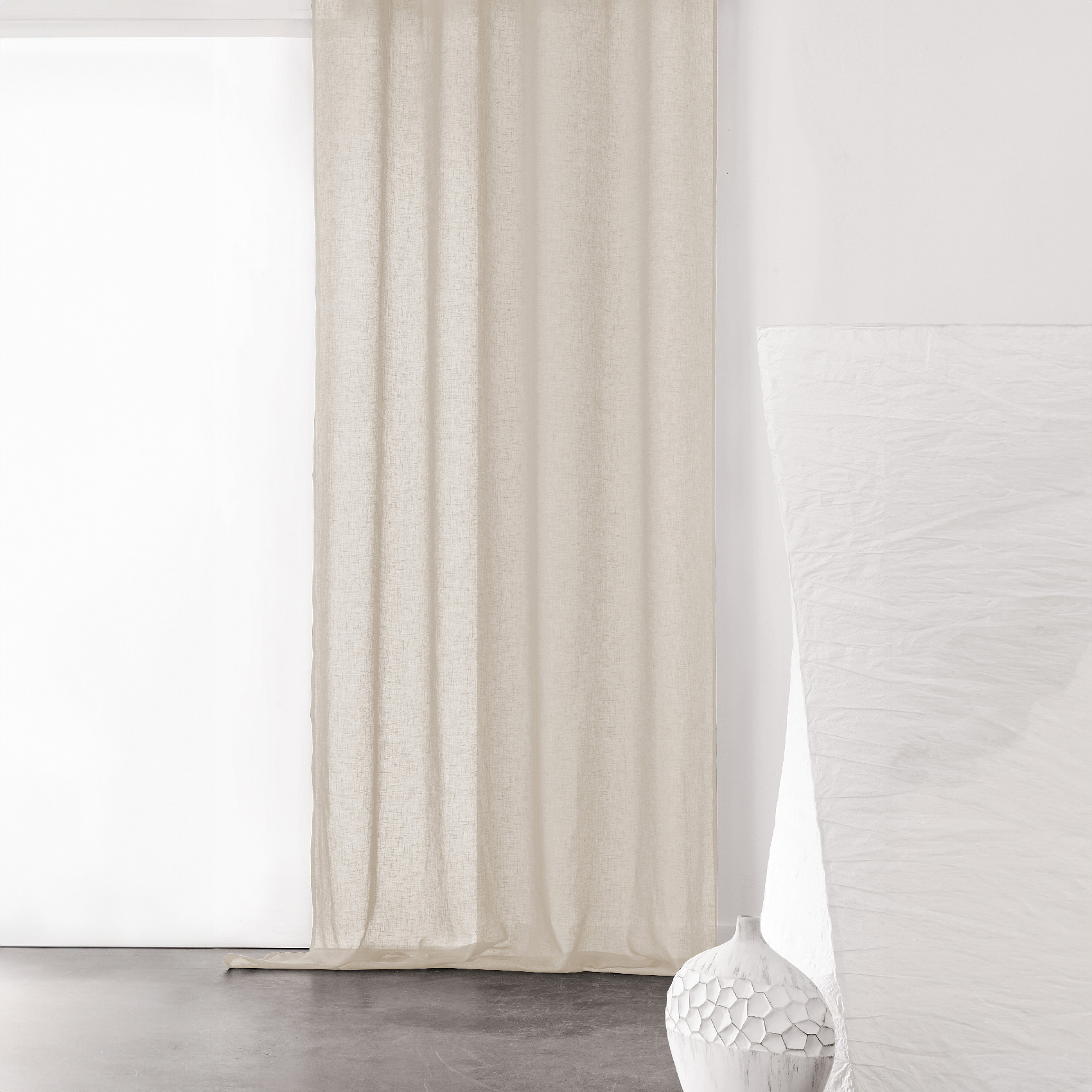 Voilage à Galon Fronceur Semi-Transparent — vue 4