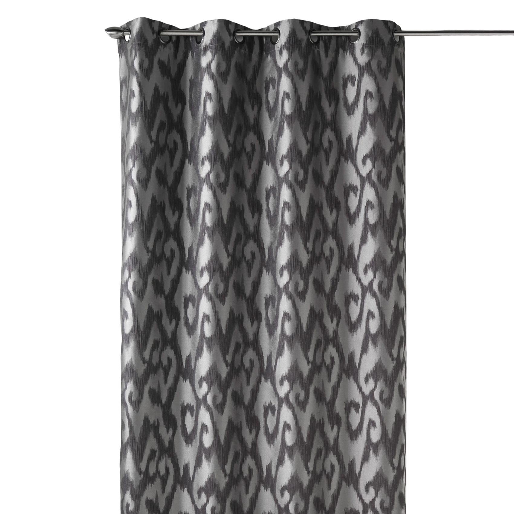 Rideau tamisant en jacquard motifs baroques — vue 4