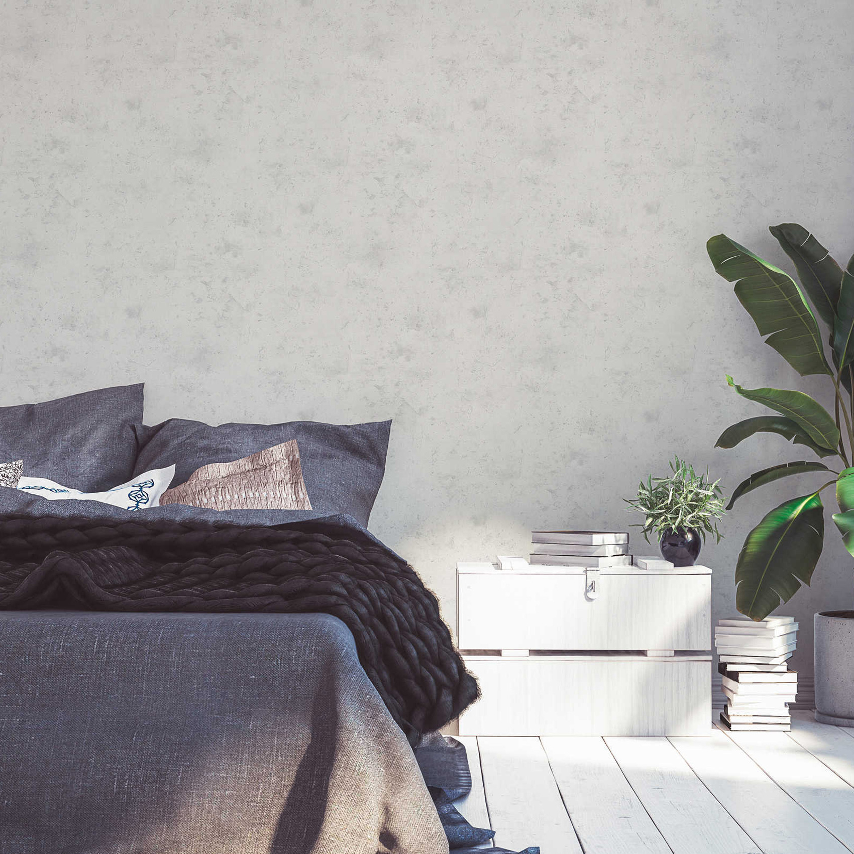 Papier peint imprimé loft en béton — vue 5