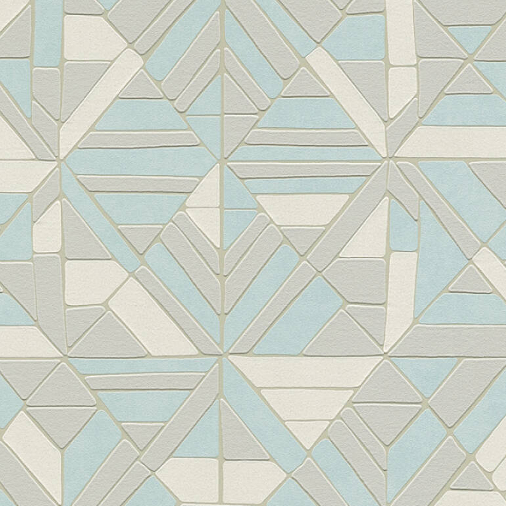 Papier peint à mosaïque géométrique — vue 5