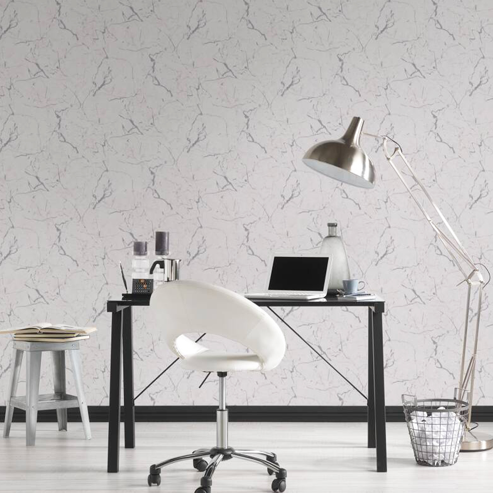 Papier peint marbre lisse — vue 4