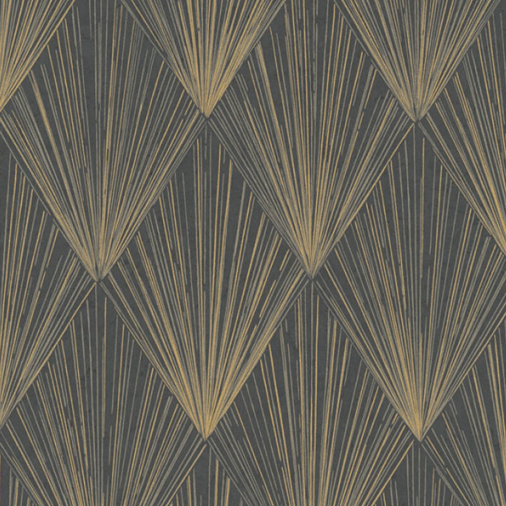 Papier peint à géométrie dorée — vue 3