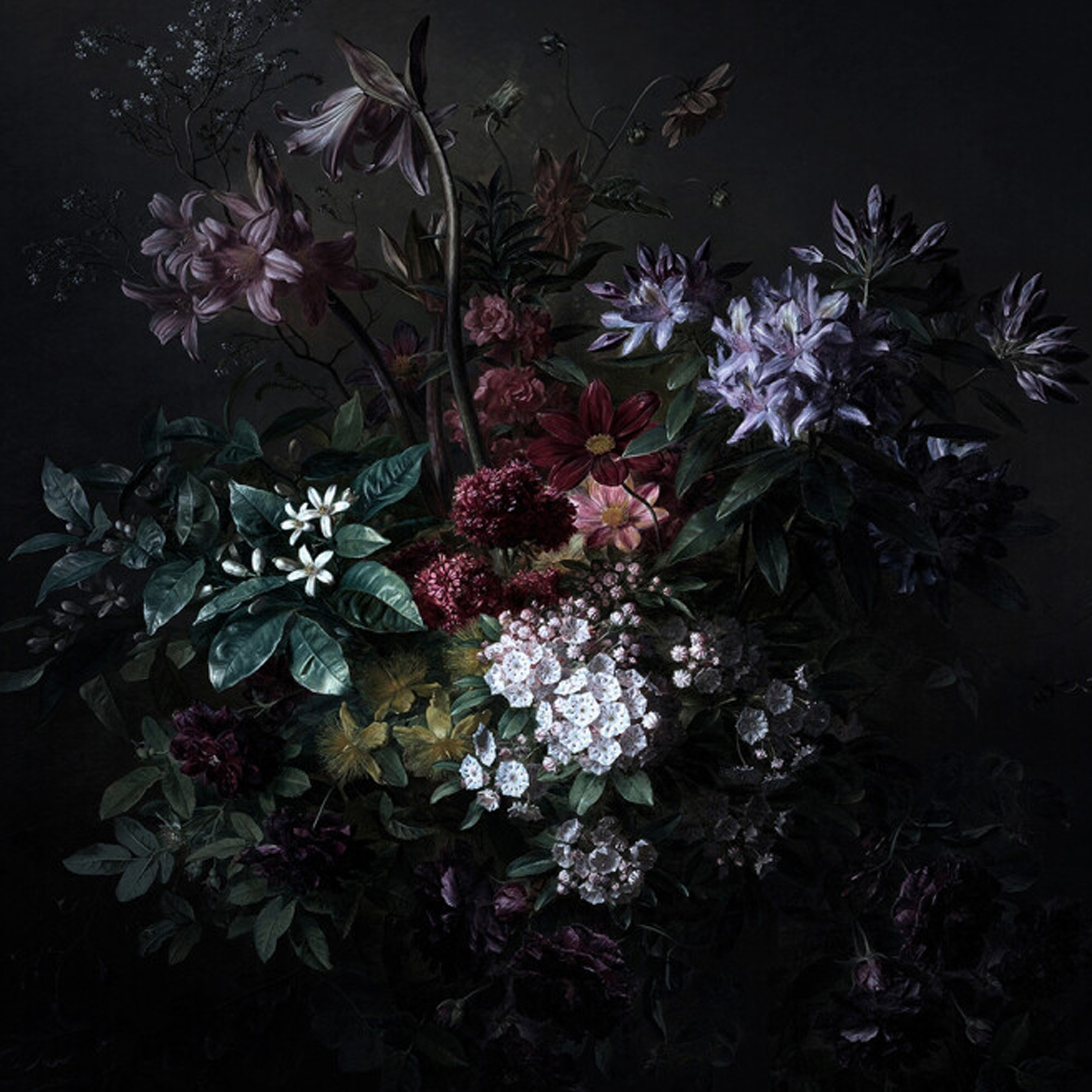 Vue panoramique d'une composition florale — vue 3