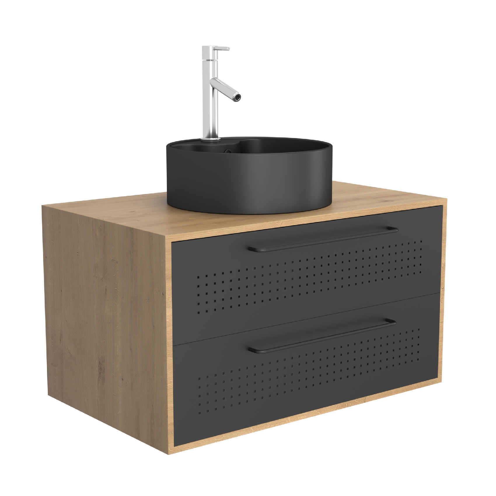 Set meuble de salle de bains avec vasque — vue 5