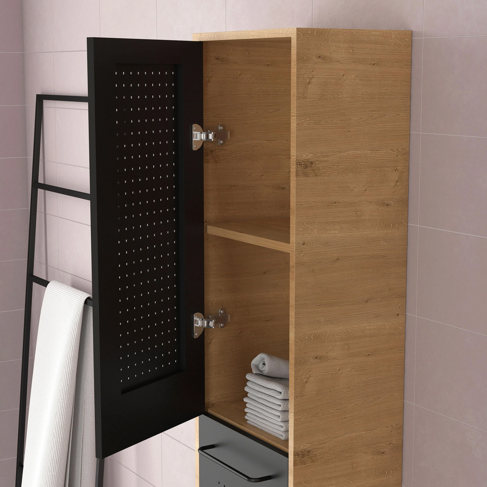 Colonne de salle de bains au style indus — vue 5