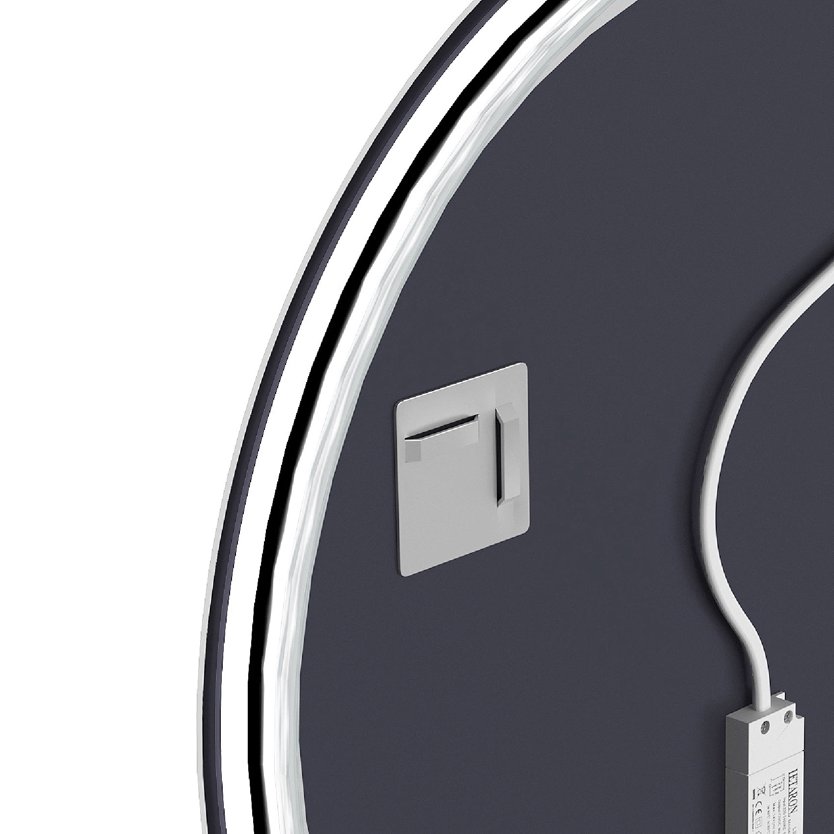 Miroir rond à leds — vue 4