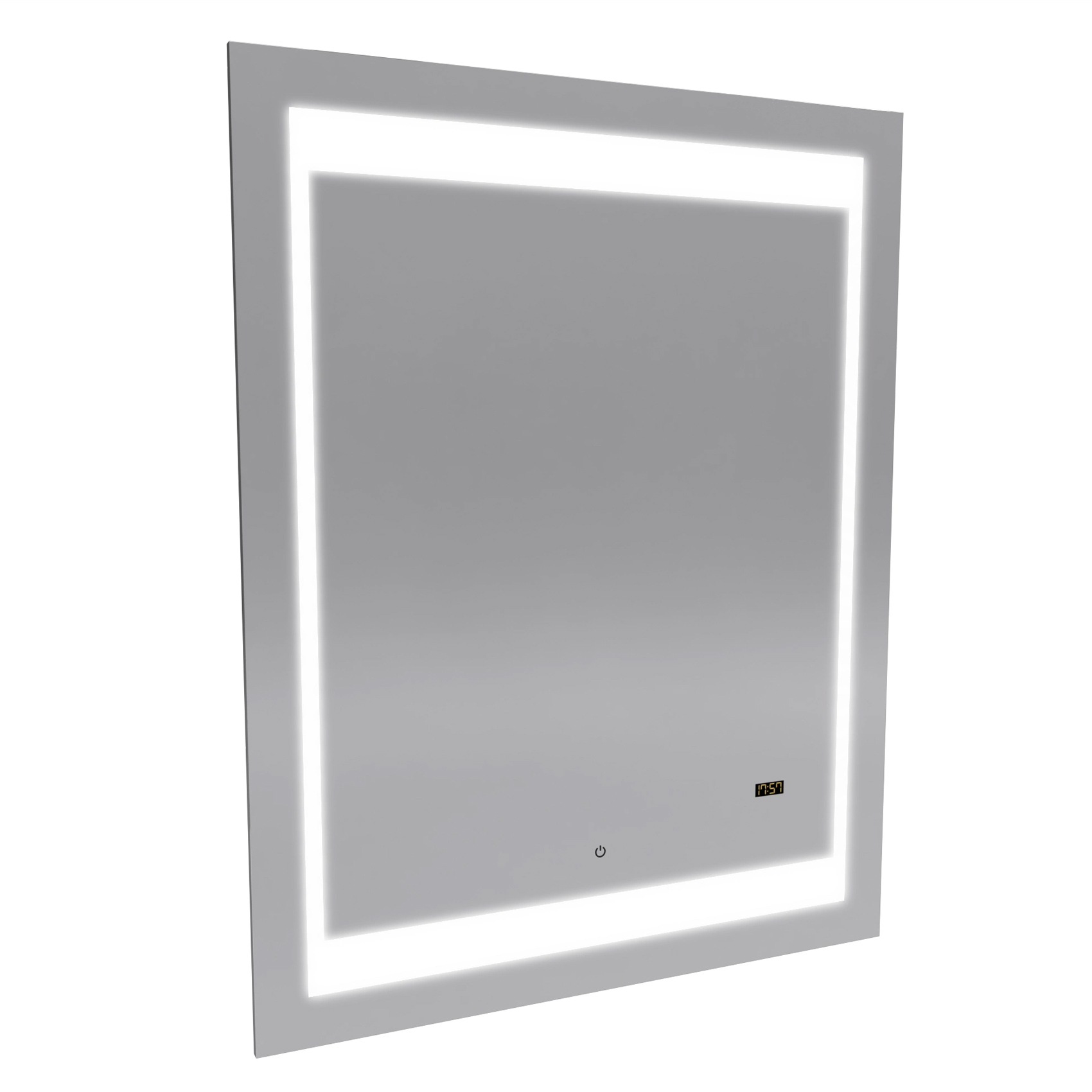 Miroir Led Silver Futura — vue 3