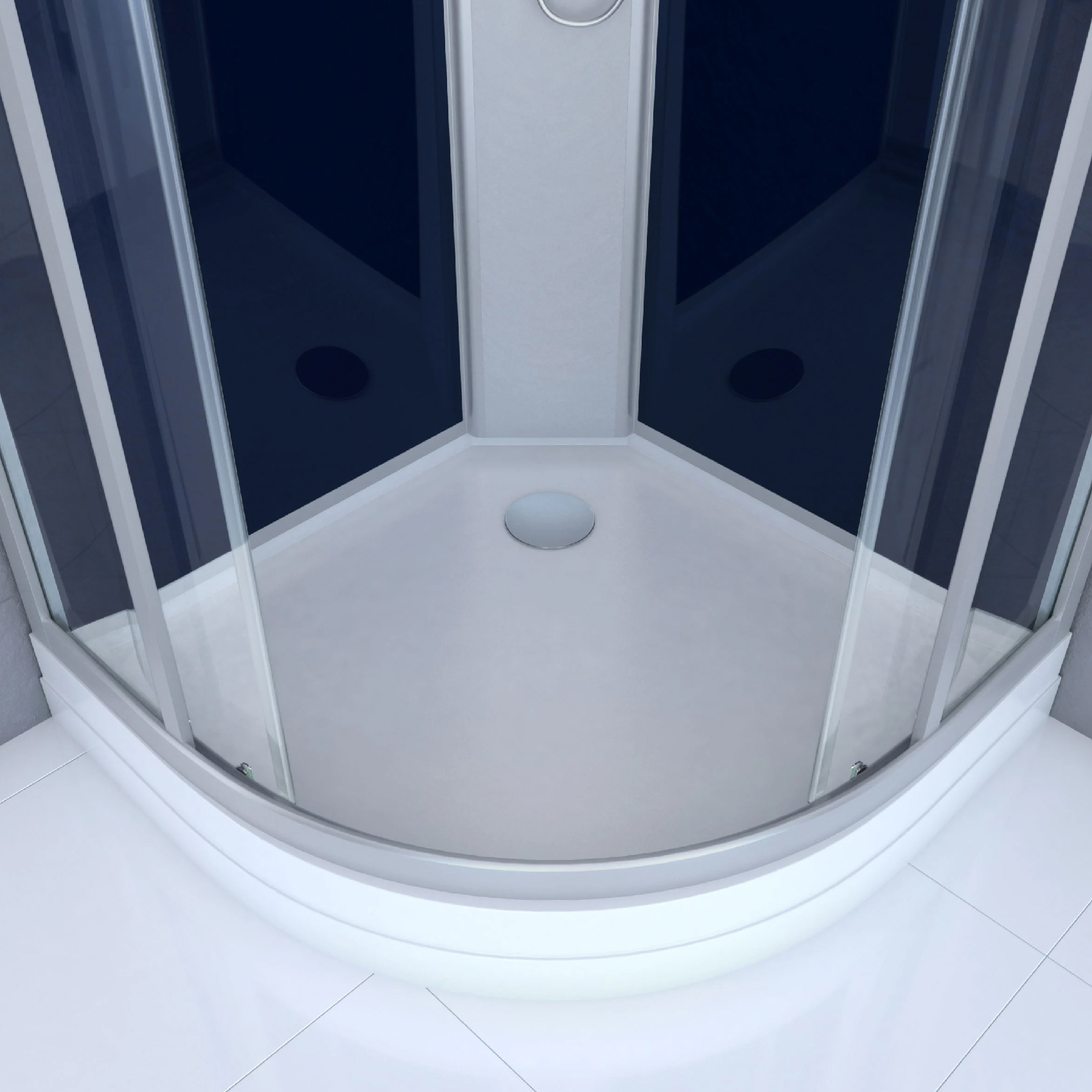 Cabine de douche avec système d'hydromassage — vue 4
