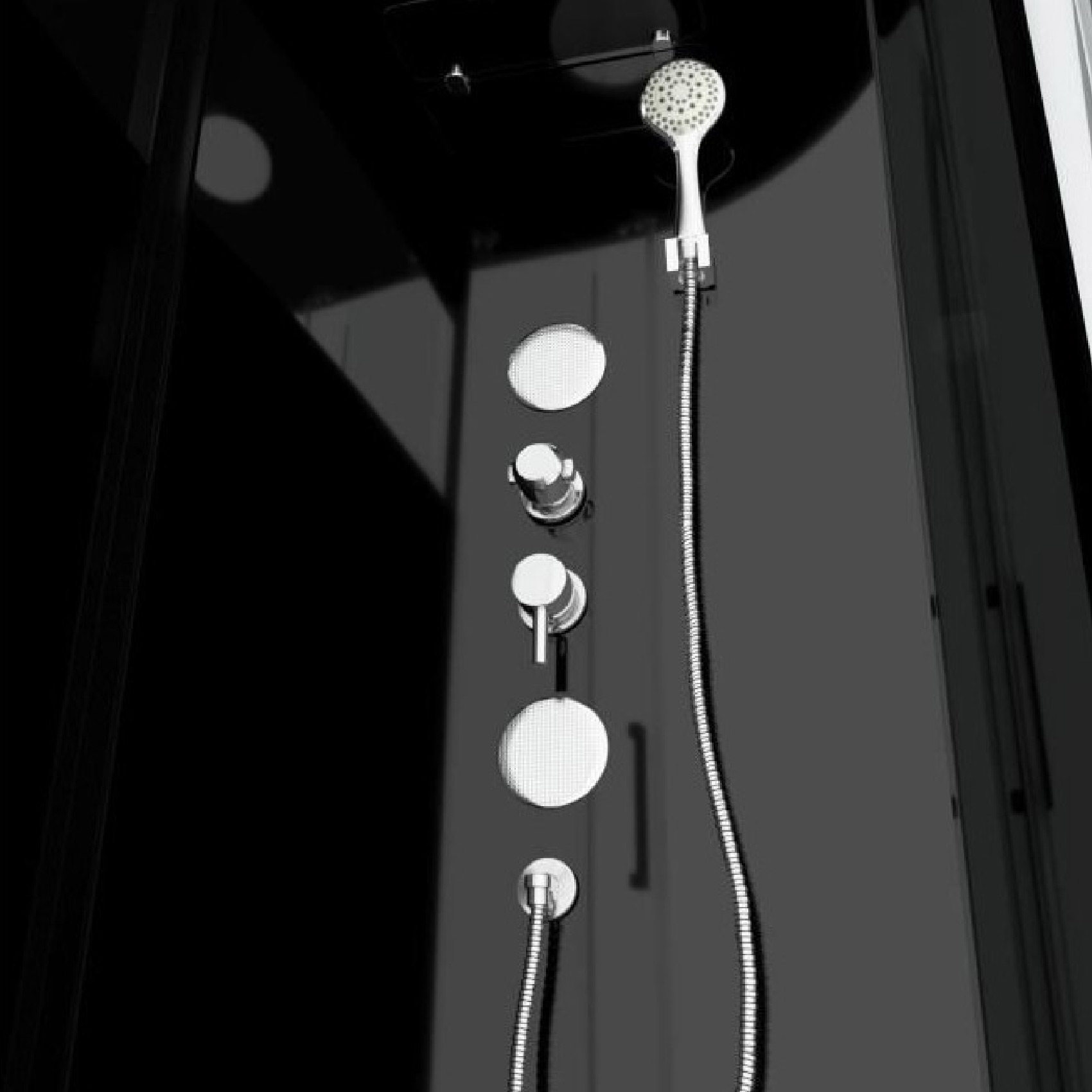 Cabine de douche avec système hydromassant — vue 4