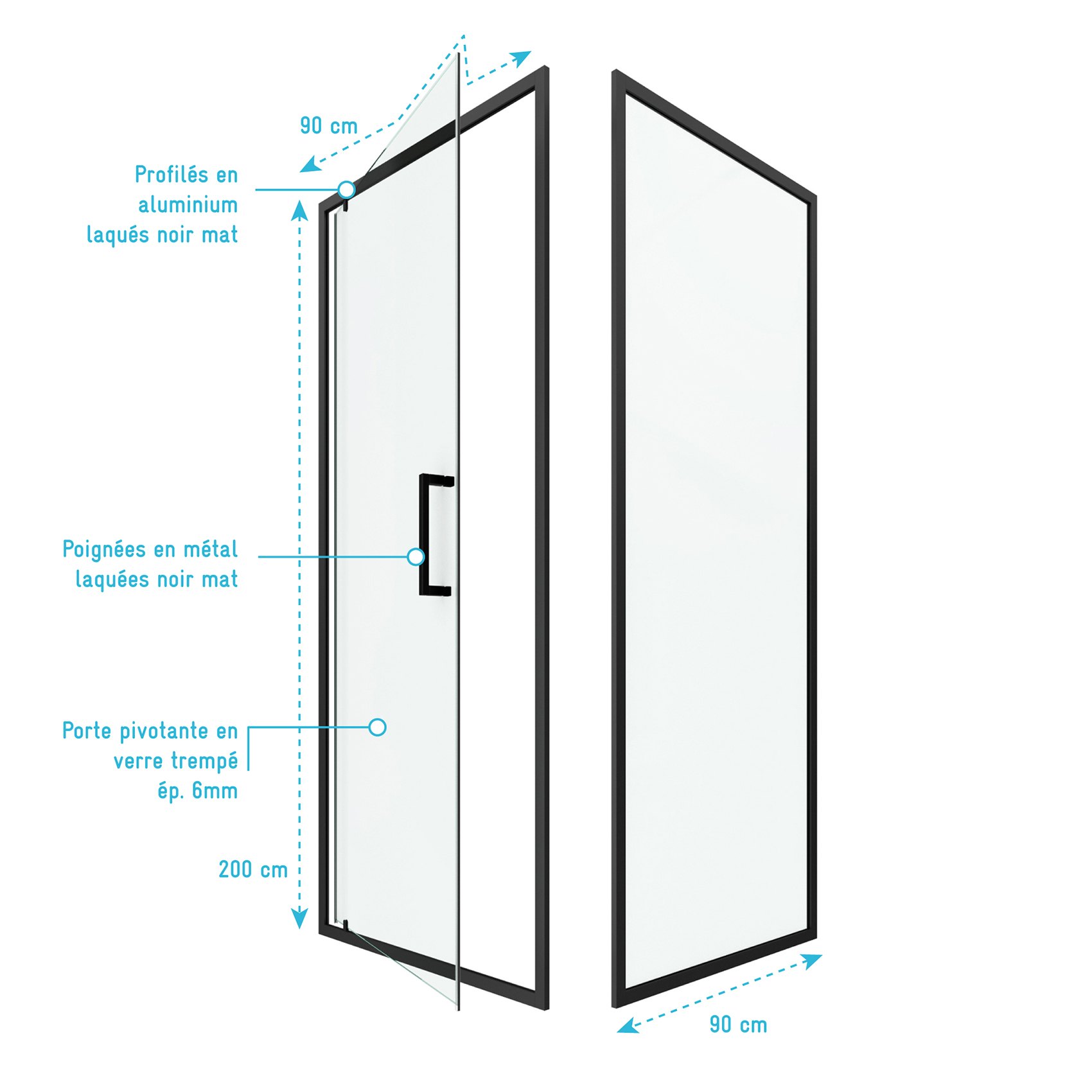 Pack paroi Factory pivotante +1 paroi retour — vue 4