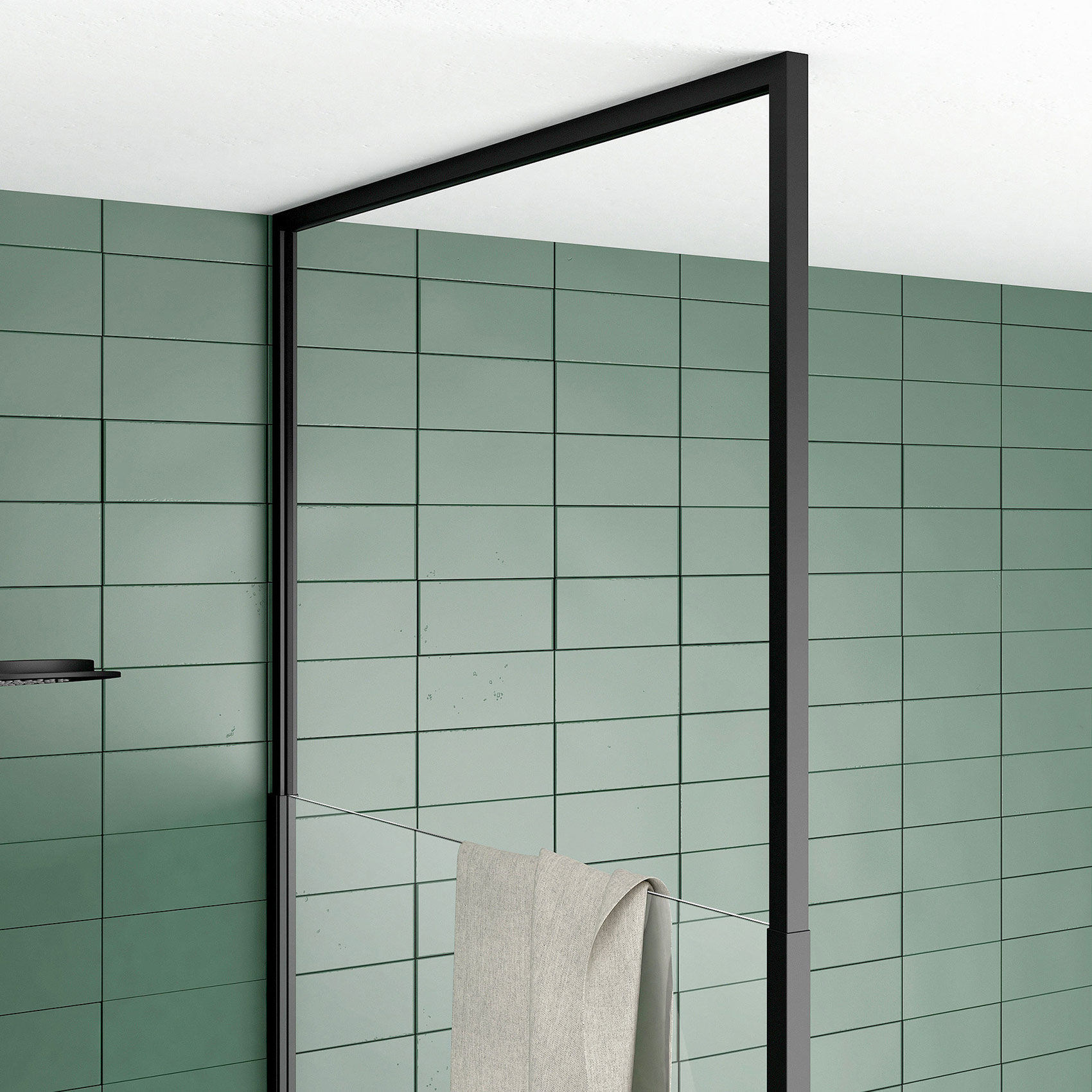 Pare baignoire fixe — vue 3