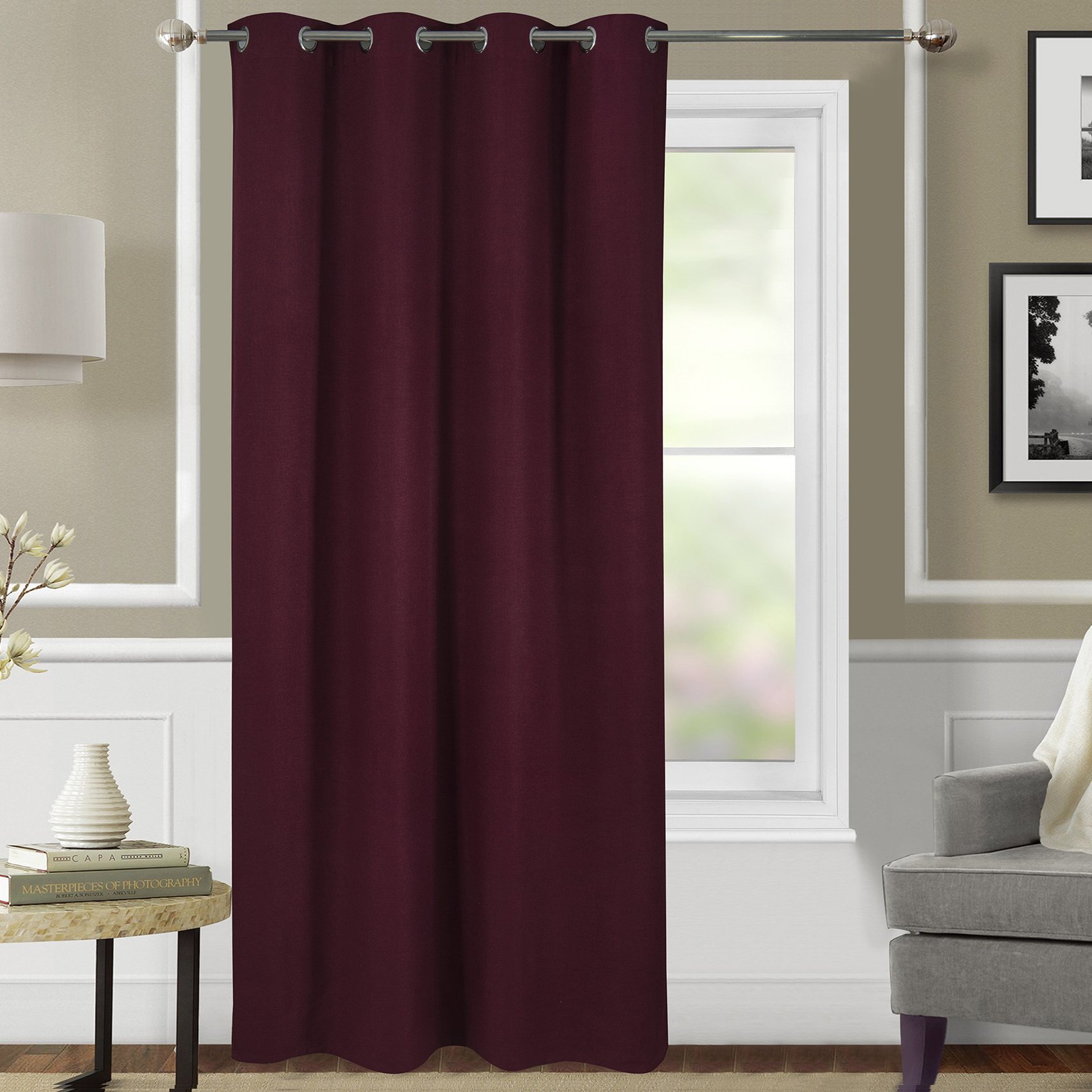 Rideau occultant et thermique  chiné — vue 5