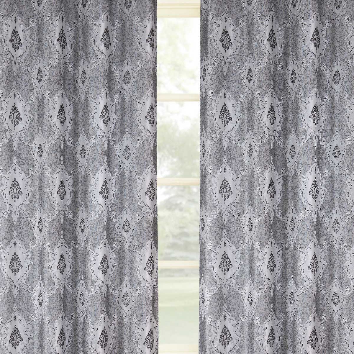 Paire de rideaux tamisants baroque — vue 3