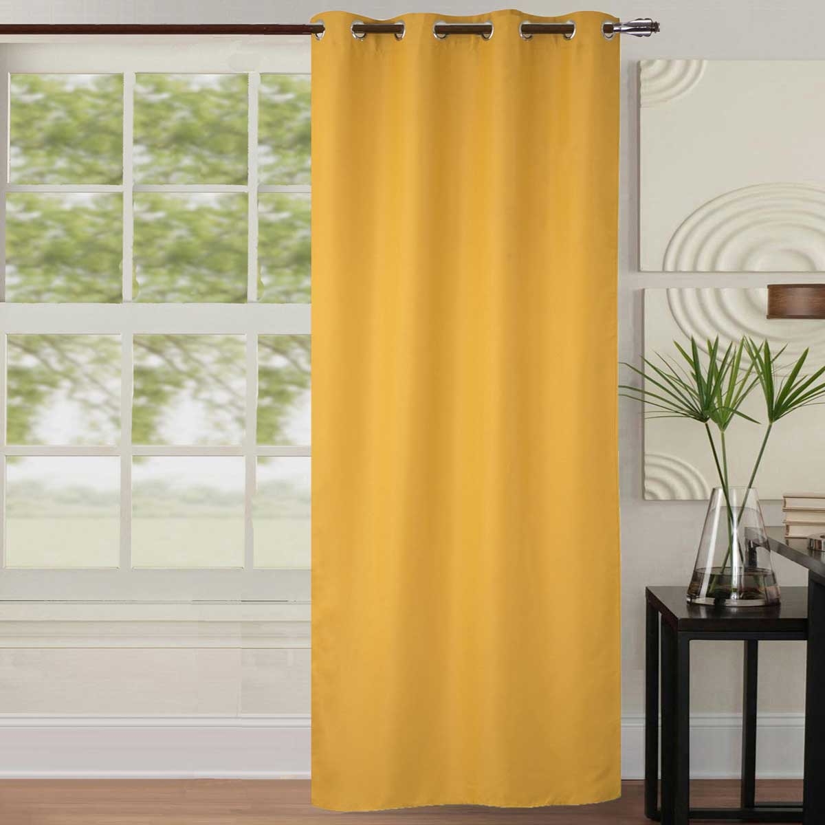 Rideau occultant uni coloré